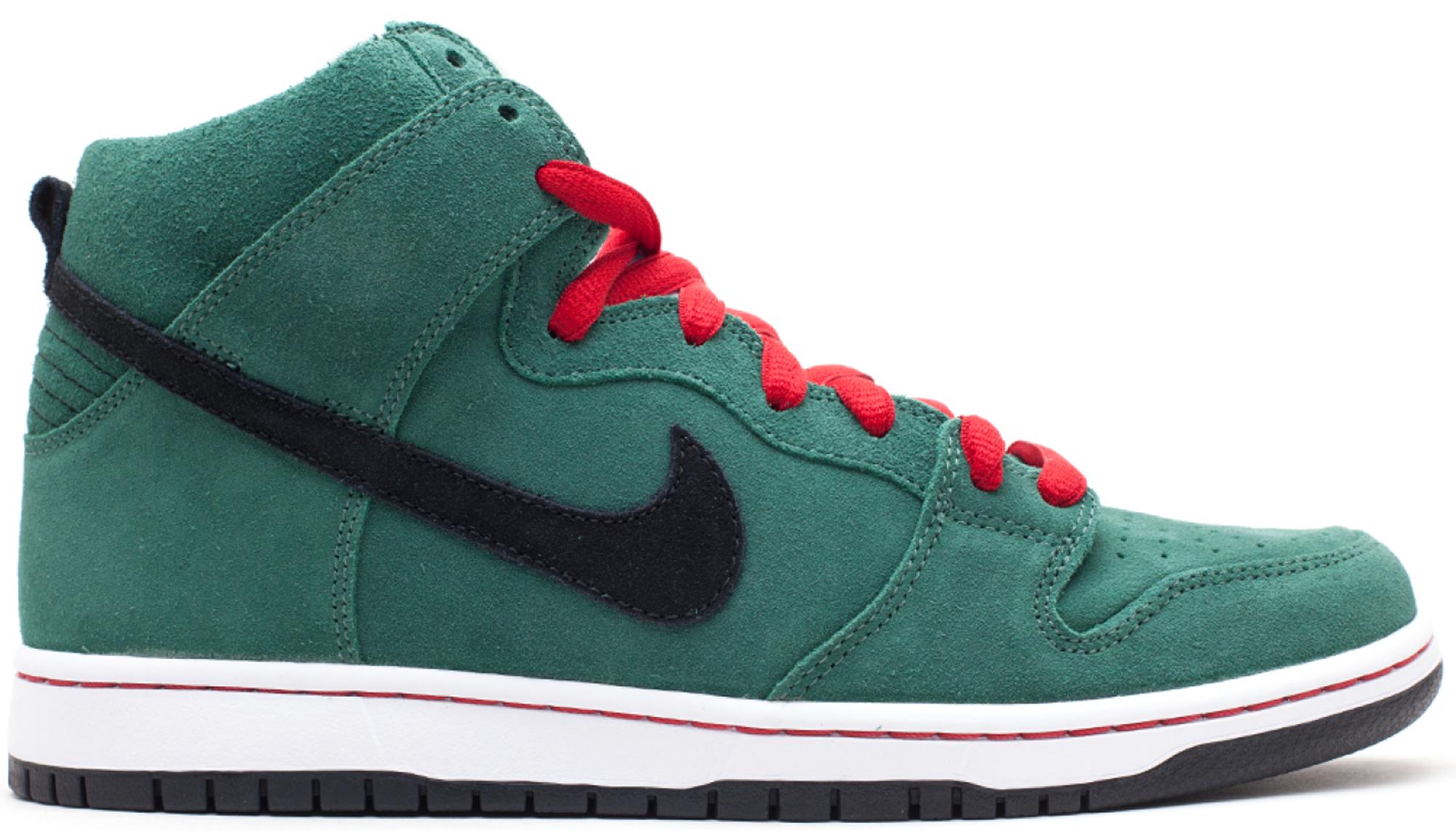 Nike Sb Dunk High Heineken in Black for Men - Lyst