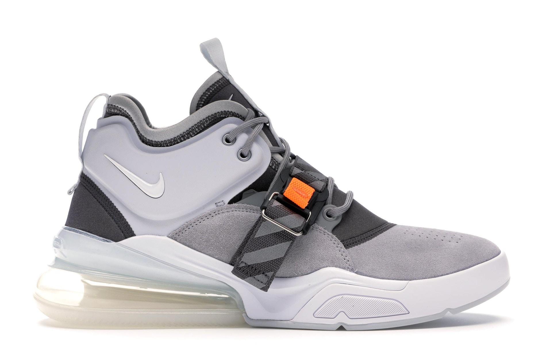 grey nike 270 mens