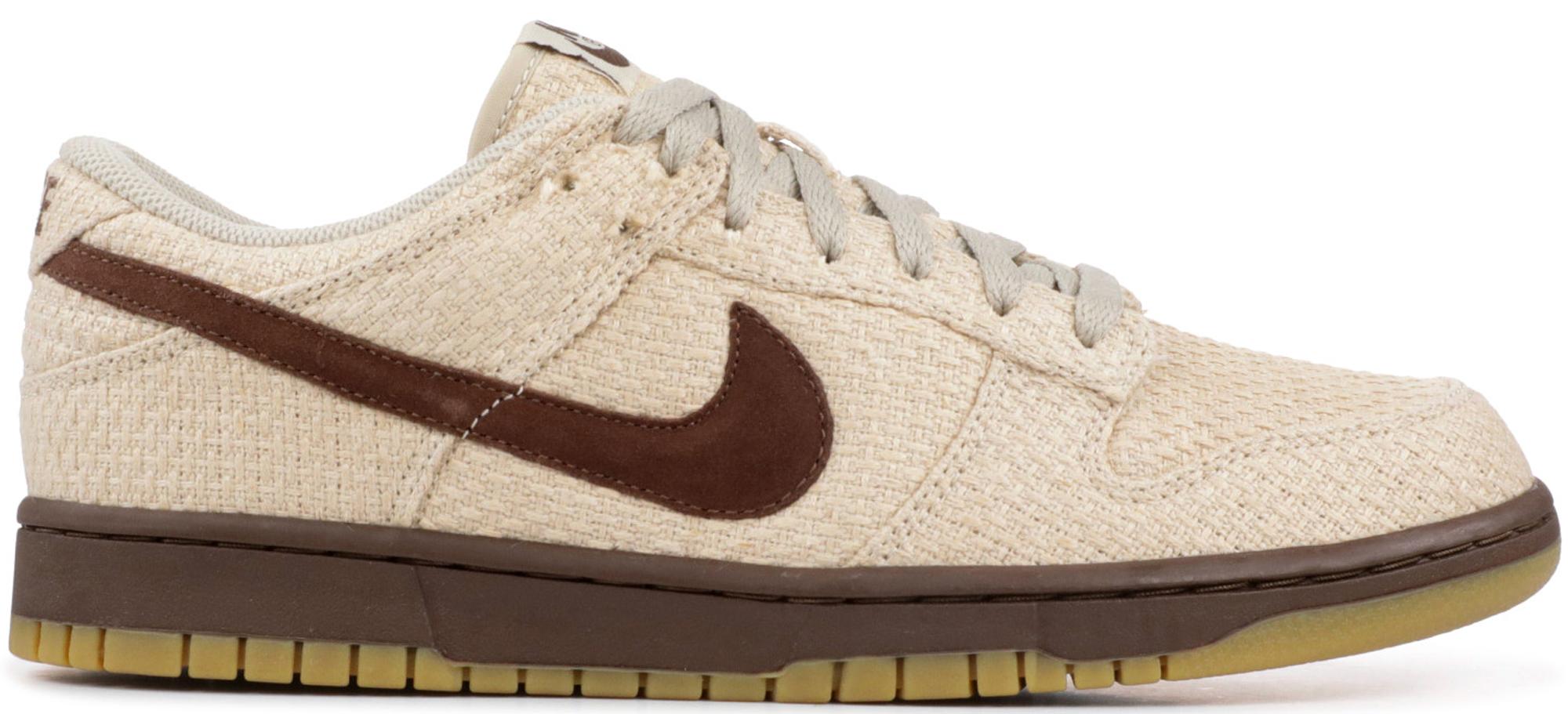 dunk low hemp brown