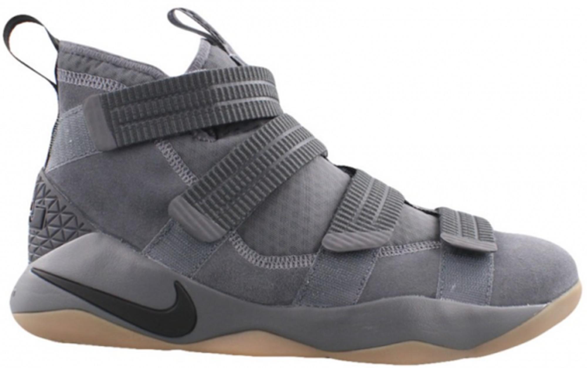 Nike Lebron Zoom Soldier 11 Grey Gum in Gray for Men - Lyst