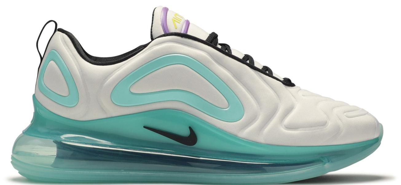 nike air max 720 white gold