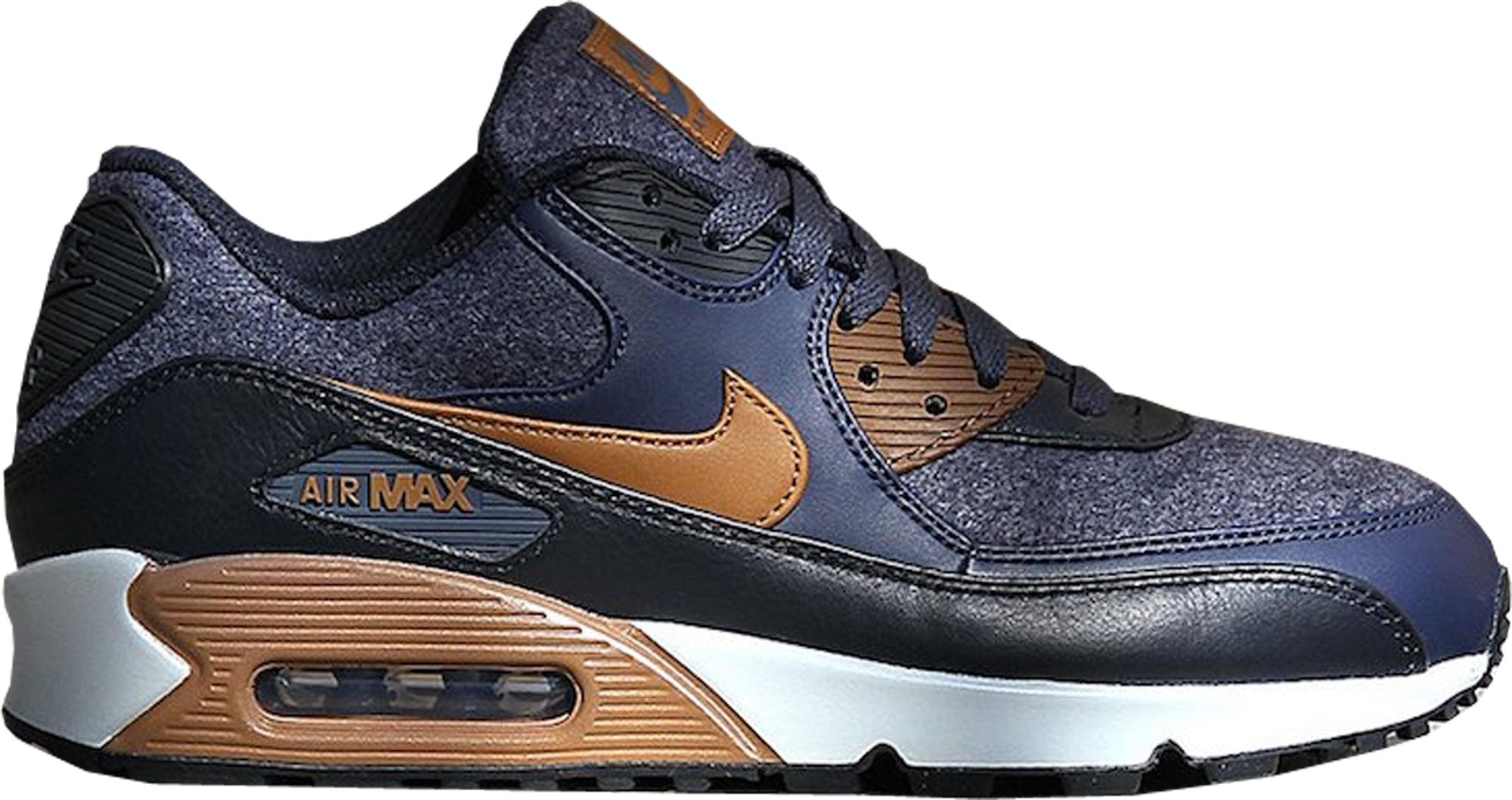 mens air max 90 blue