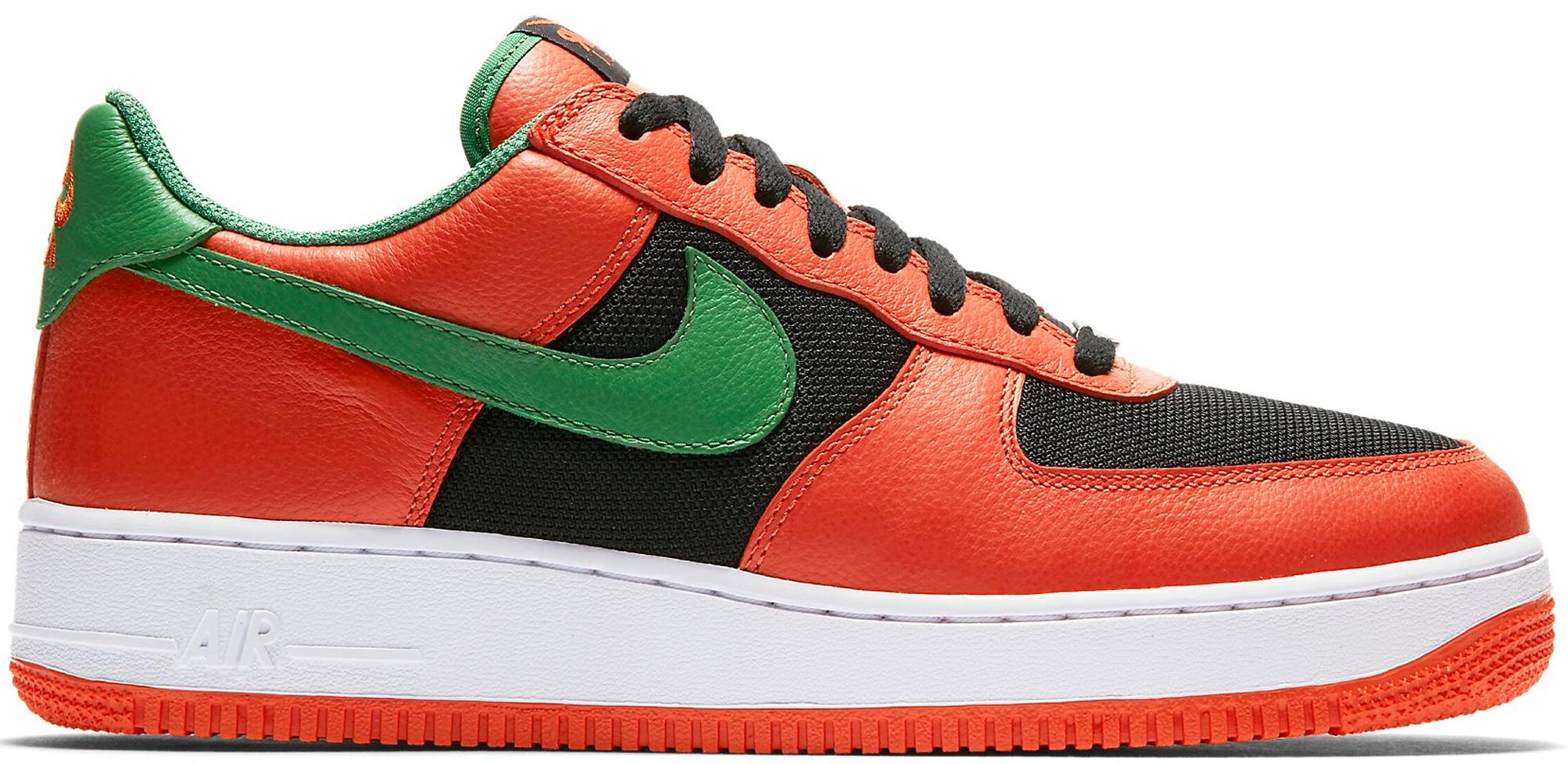 orange air force 1 mens