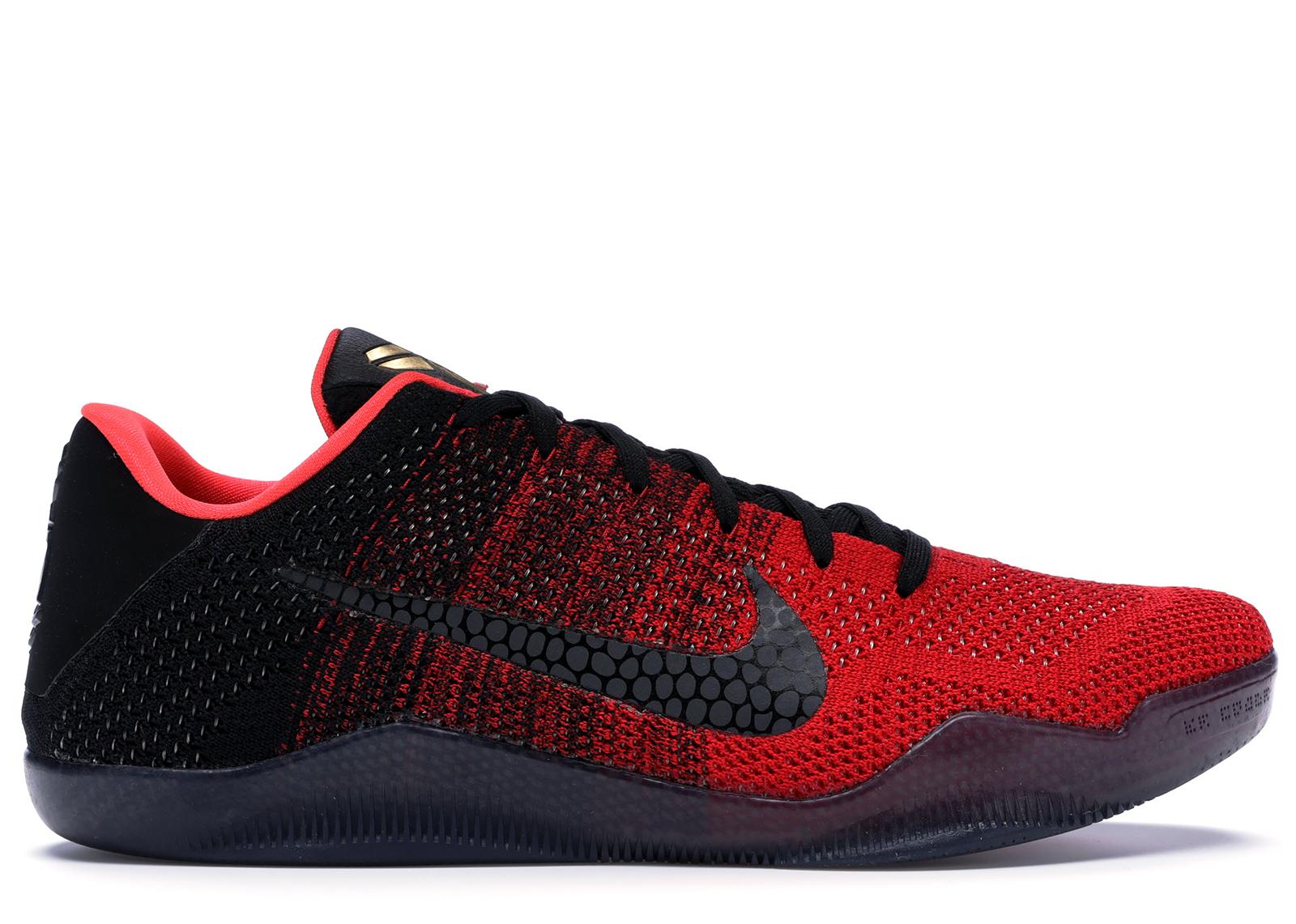 kobe xi elite low red