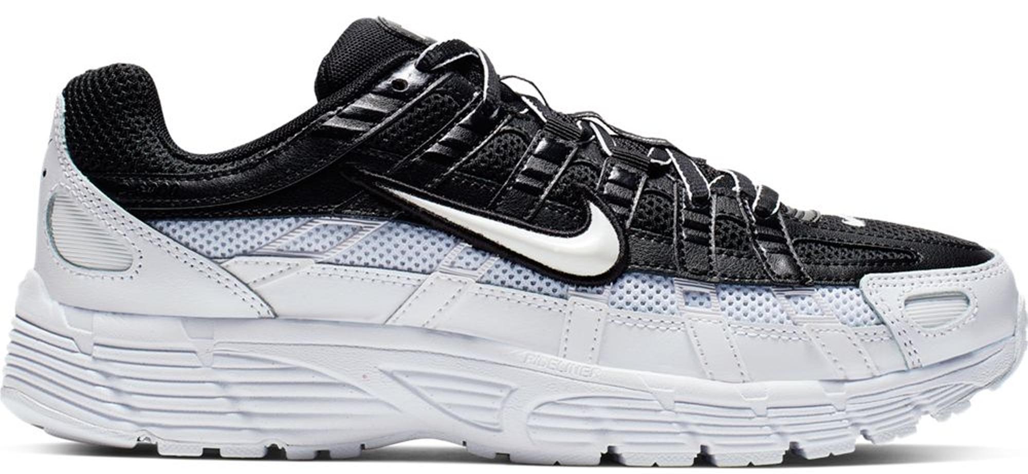 nike p 6000 black white