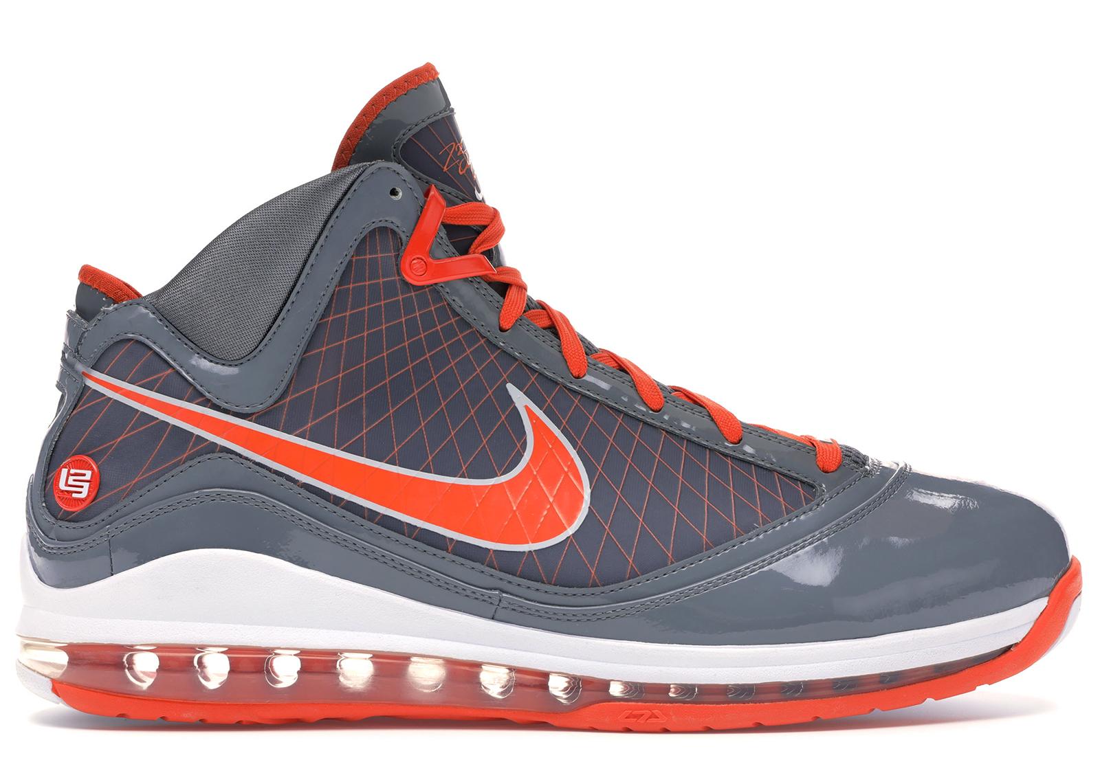 orange lebron 7