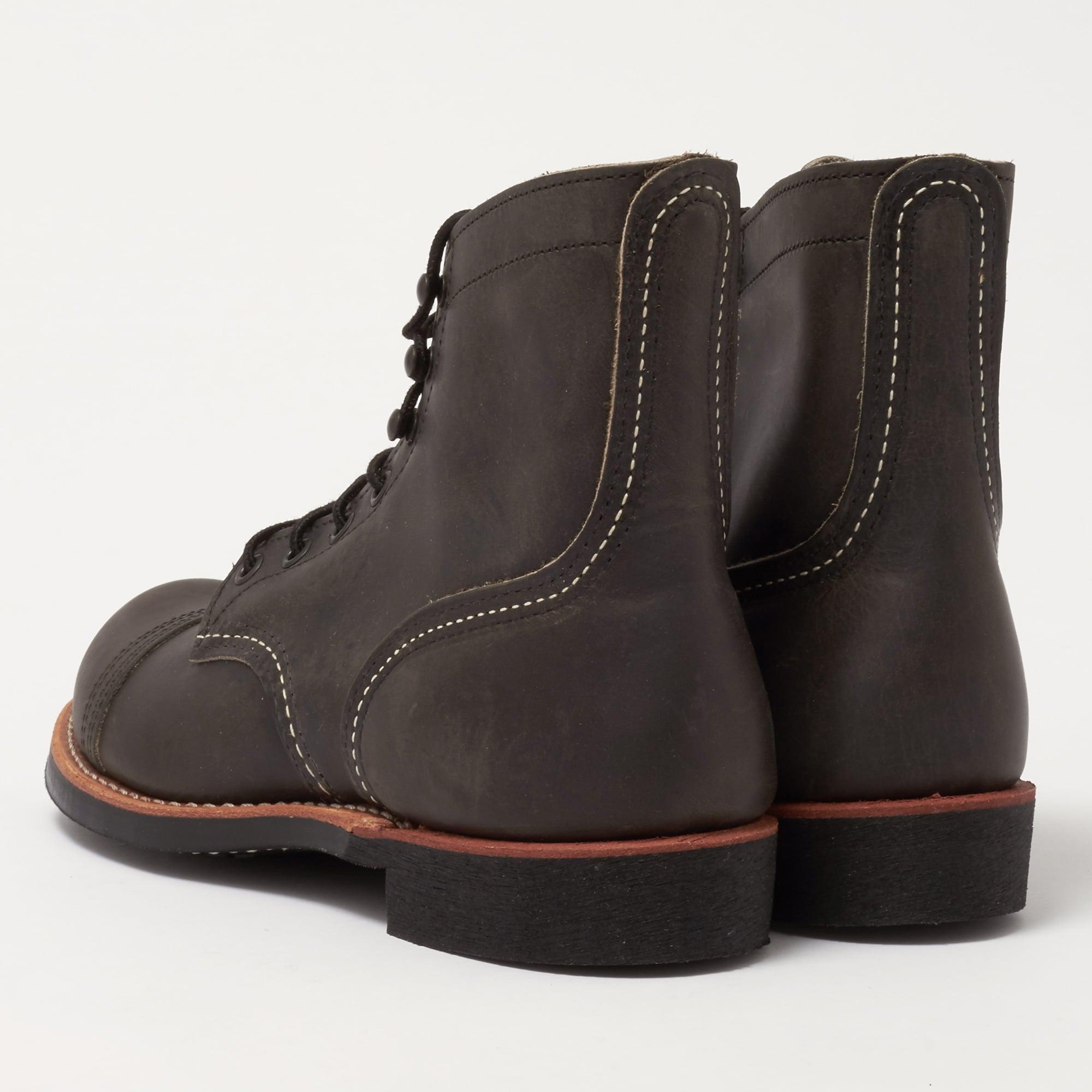 red wing iron ranger charcoal