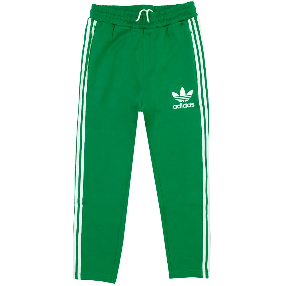 Lyst - Adidas Originals 7/8 Green Track Pants in Green for Men