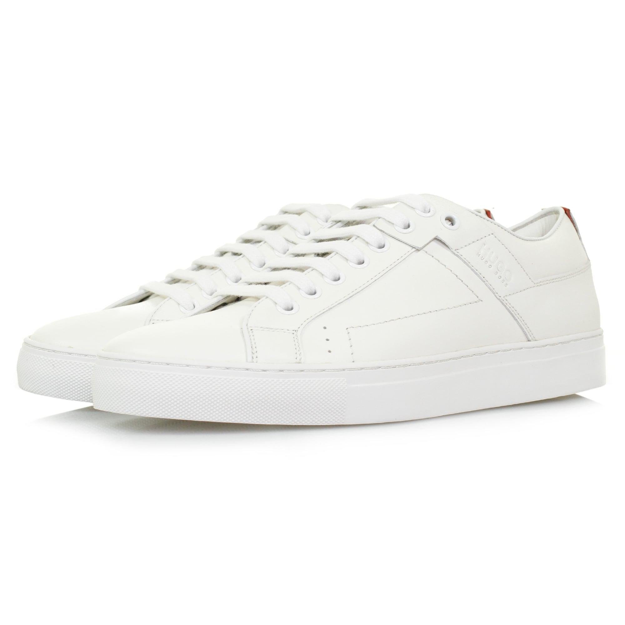 Lyst - Hugo Hugo Boss Futurism Tenn It White Shoe in White for Men ...