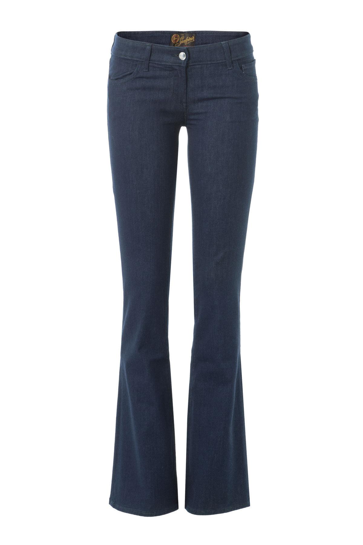 Lyst - The Seafarer Flared Skinny Jeans in Blue
