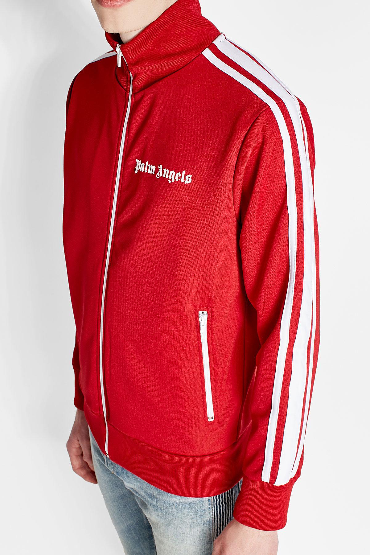 Lyst Palm angels Track Suit Jacket in Red for Men