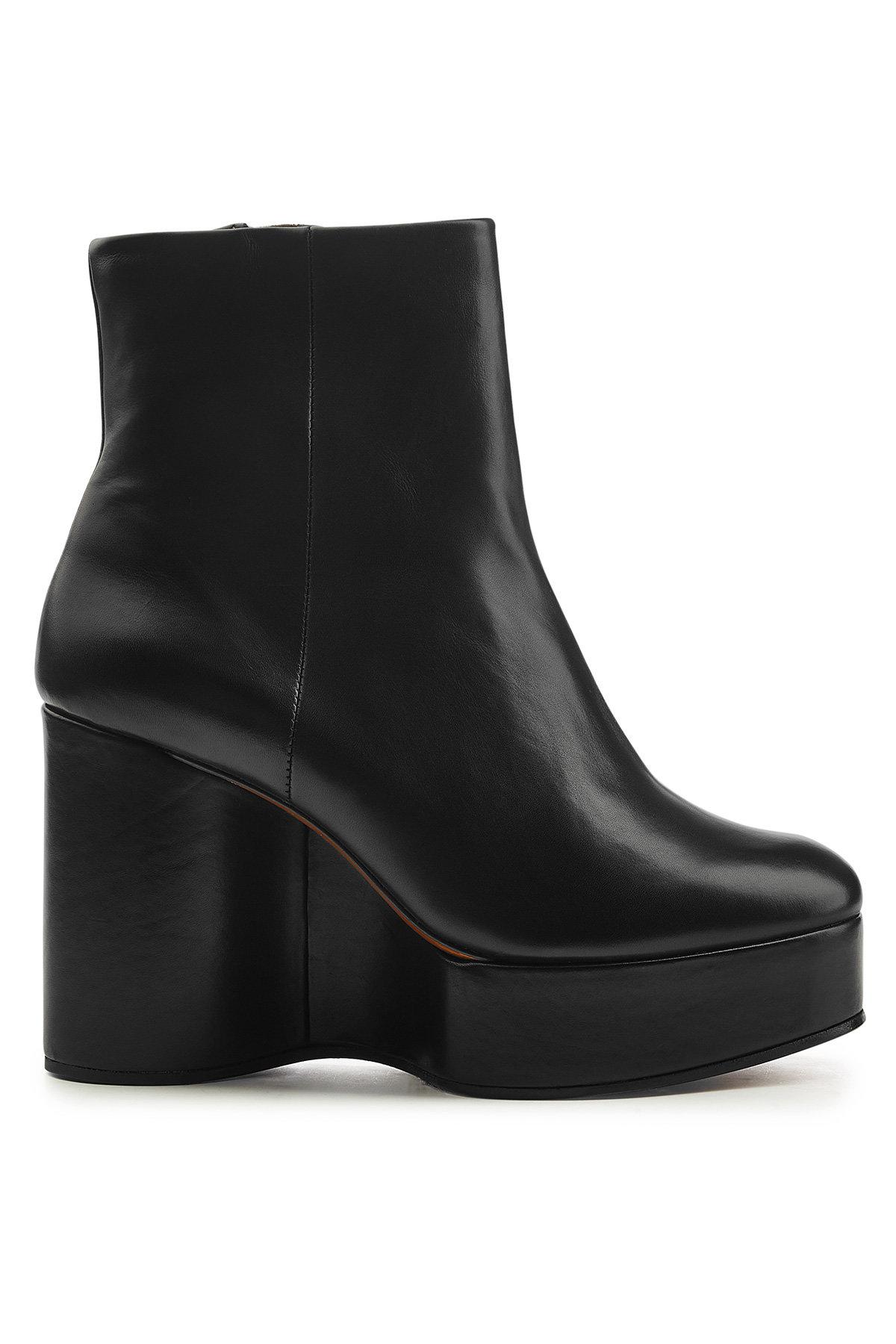 Boots Black Robert In Lyst Leather Clergerie Belen Platform BwI8ZqYI