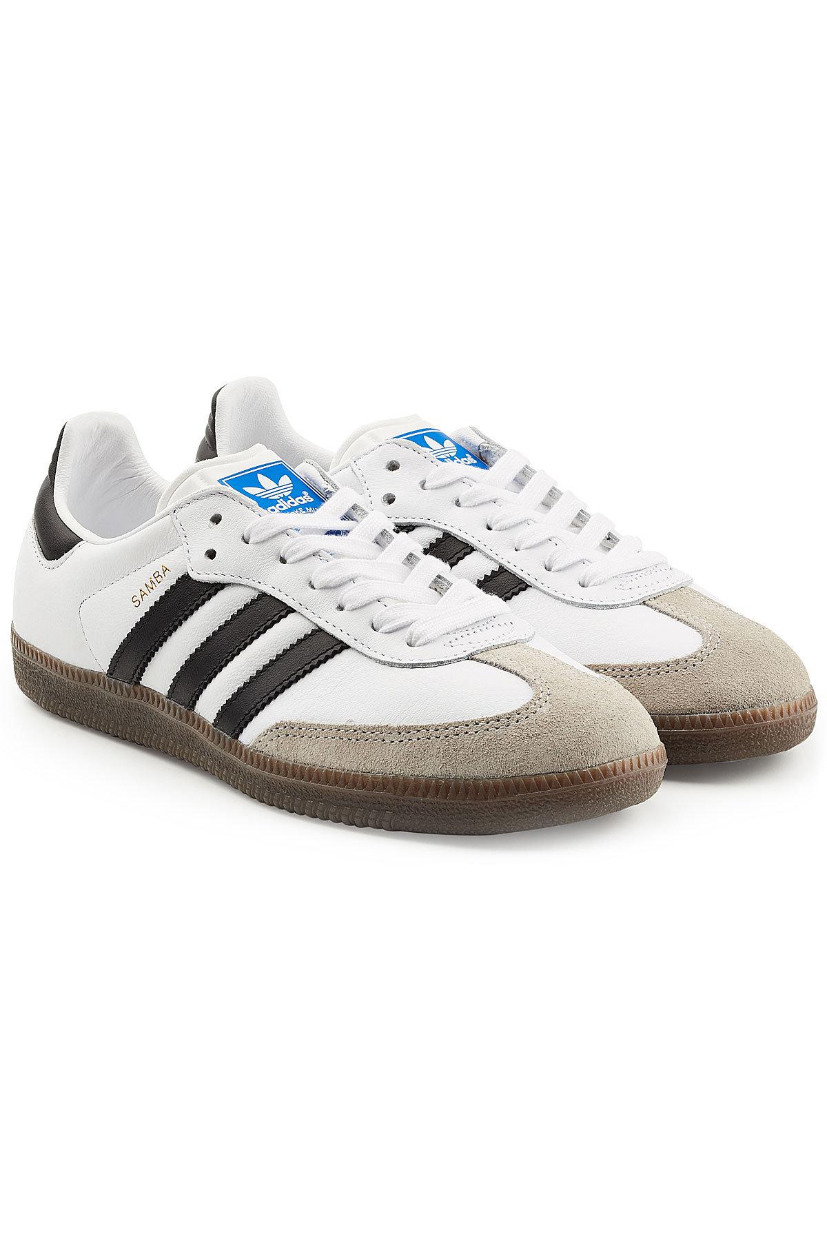 Lyst adidas Originals Samba Suede y cuero zapatillas para hombres Lyst adidas Originals Samba Suede y cuero zapatillas para hombres