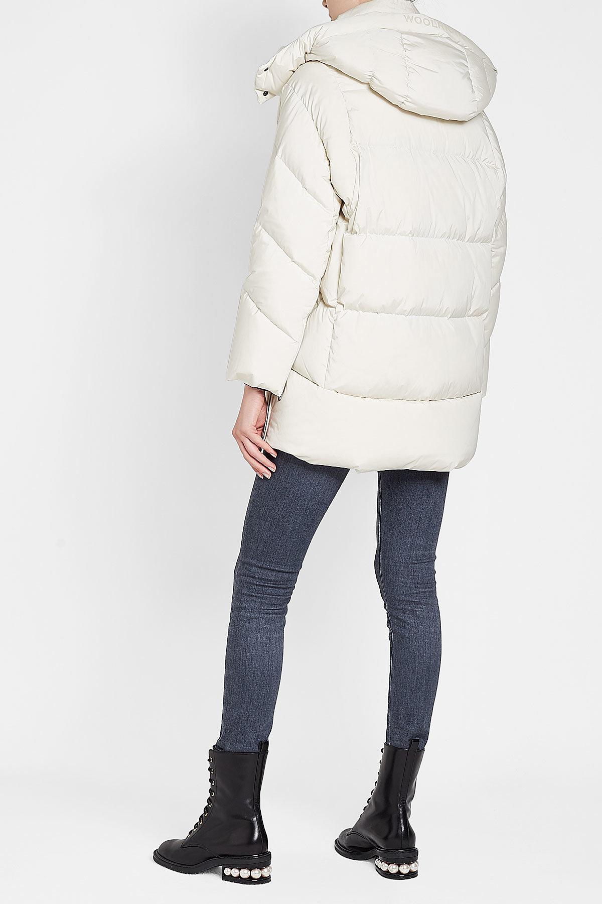 Woolrich Aurora Puffy Down Coat in White Lyst