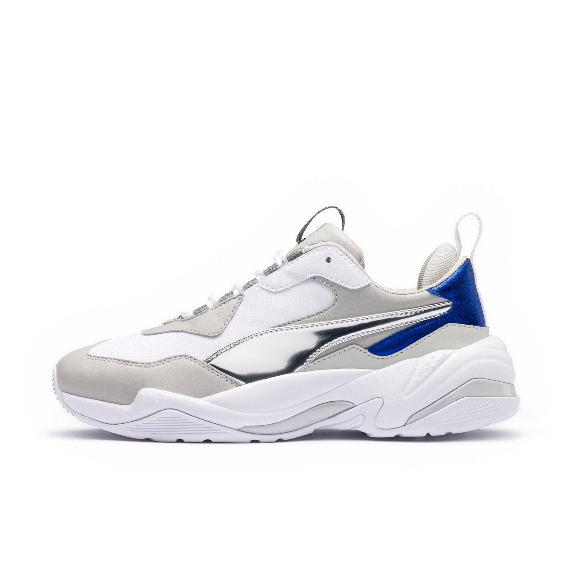 puma thunder white grey