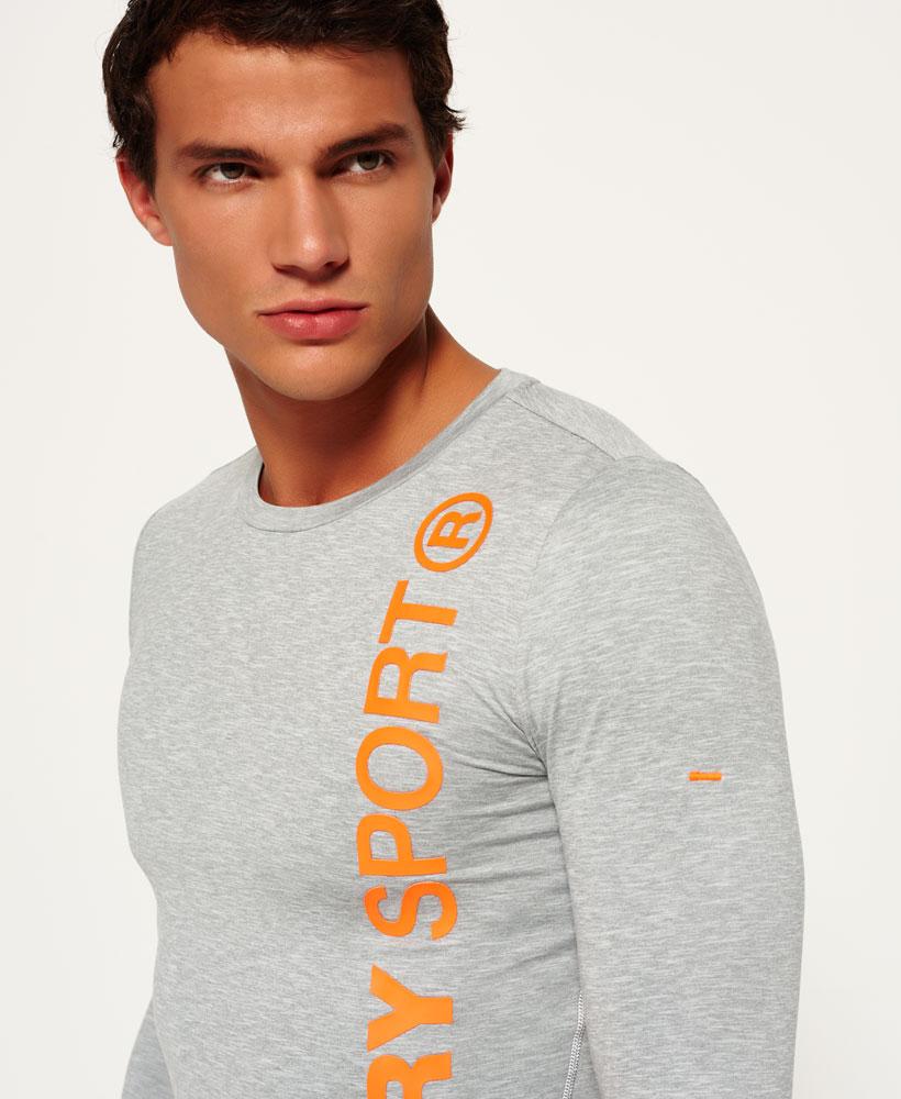 Superdry Sports Athletic Top in Gray for Men | Lyst