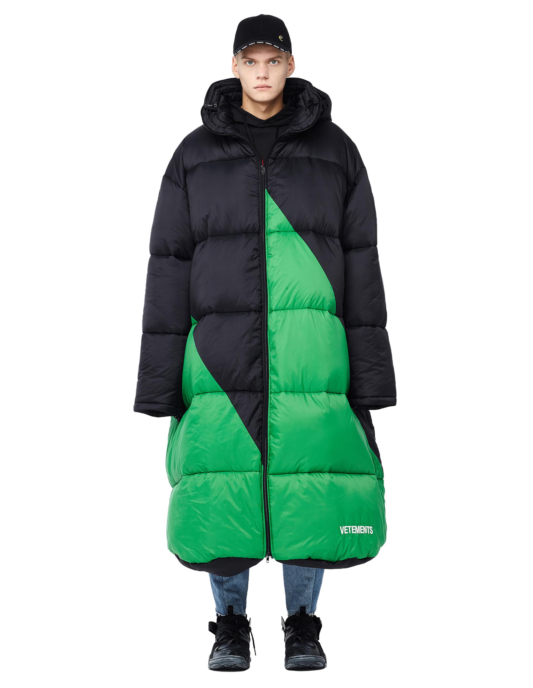Lyst Vetements Vagabond Sleeping Bag Oversized Puffer Jacket in Black