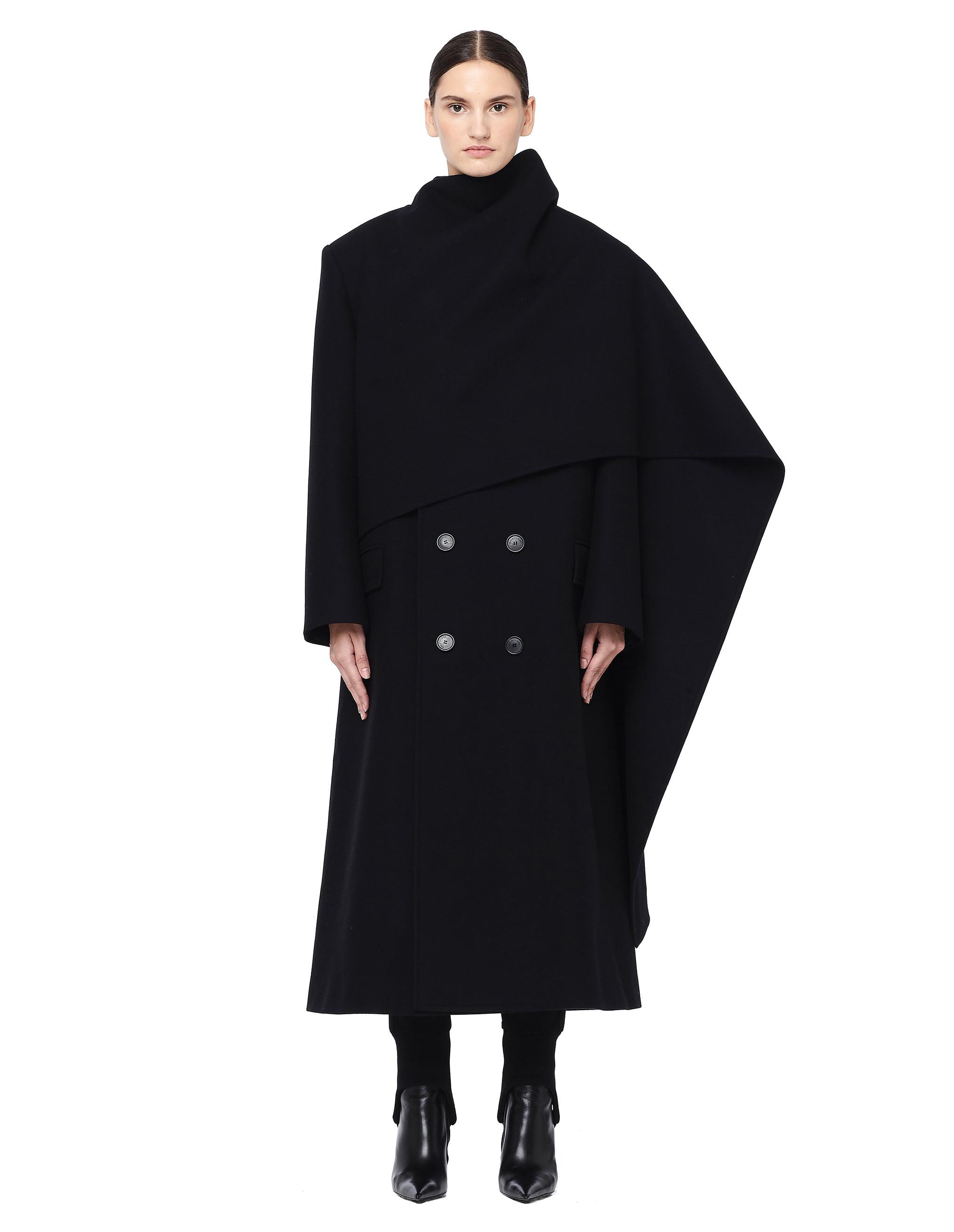 Balenciaga Hybrid Double-breasted Coat in Black - Lyst