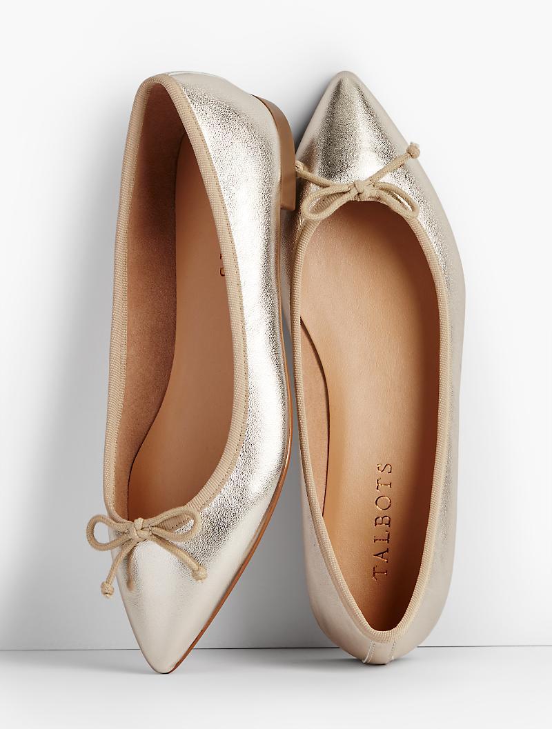 talbots ballet flats