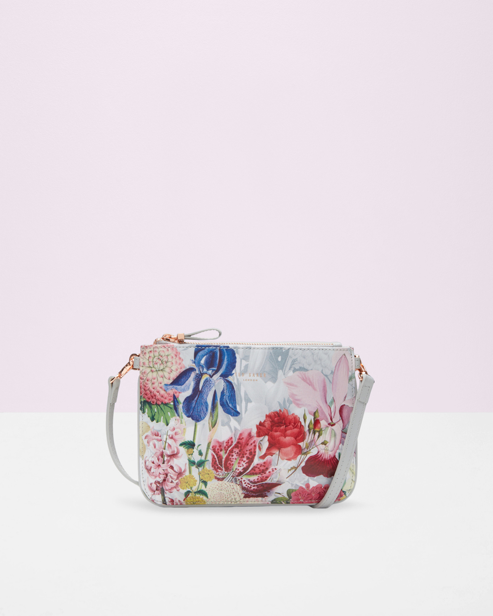 Ted Baker Bonitah Leather Cross Body Bag White