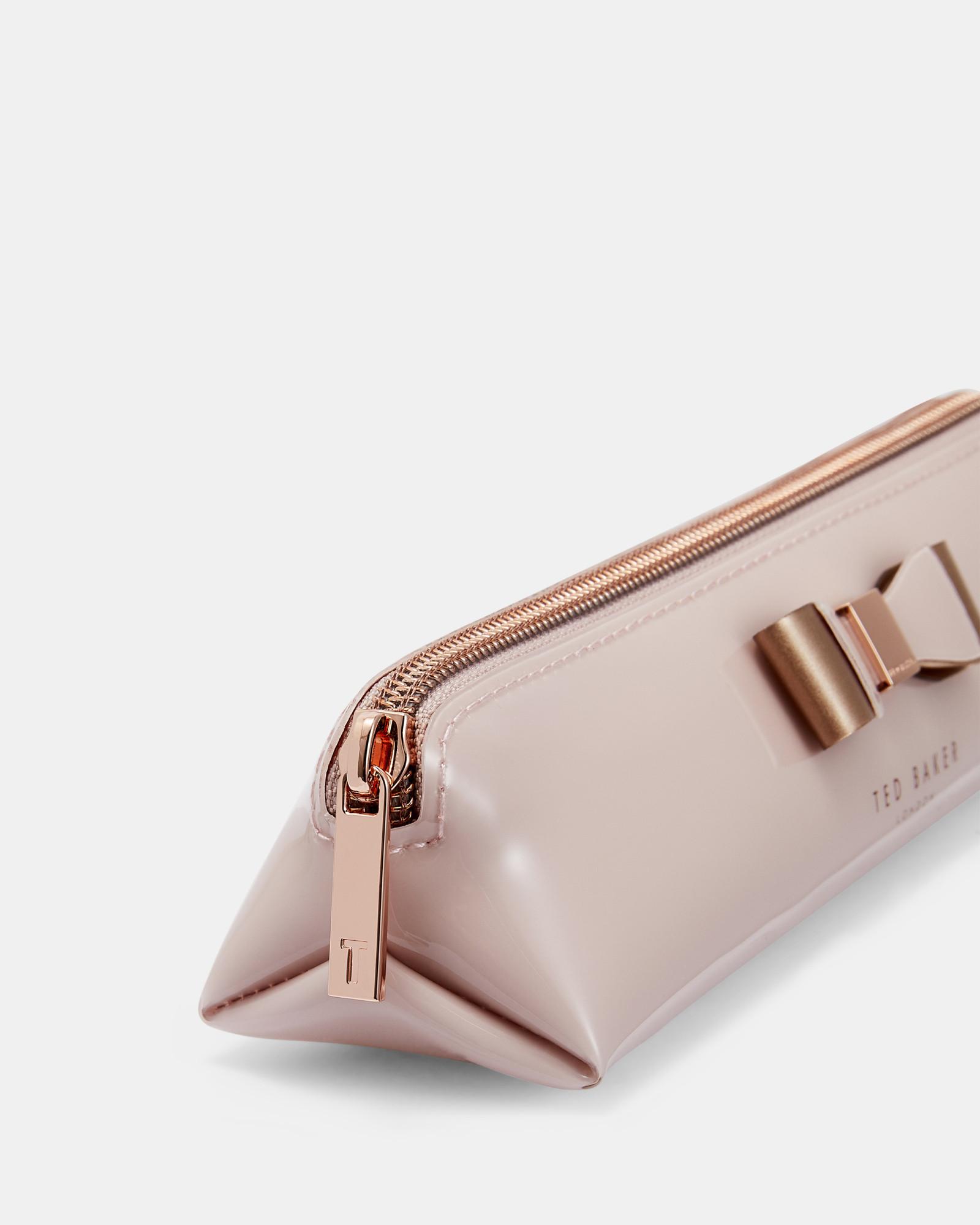Ted Baker Core Bow Pencil Case in Pink - Lyst