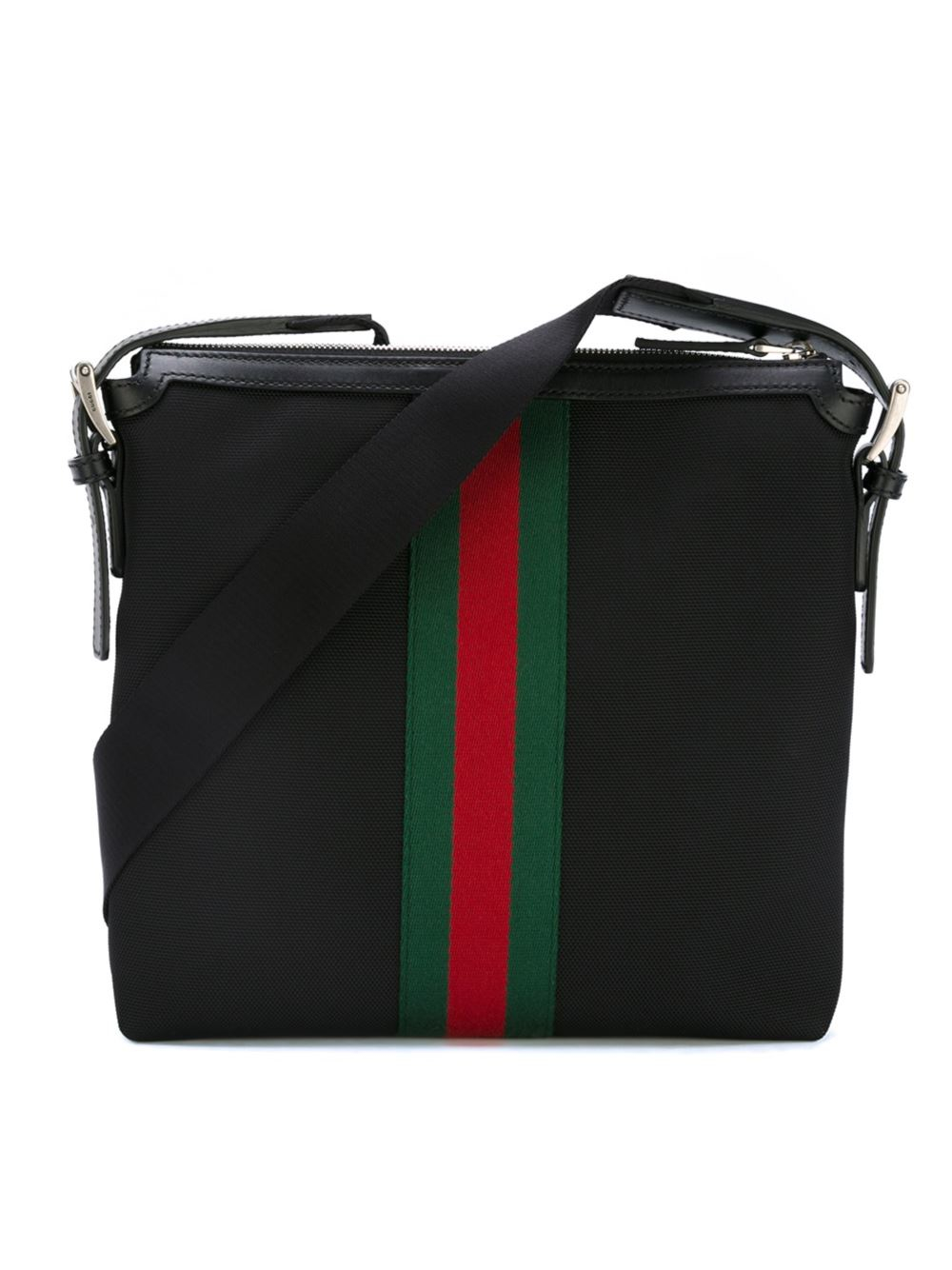Gucci Messenger Bag With Web Detail for Men | Lyst