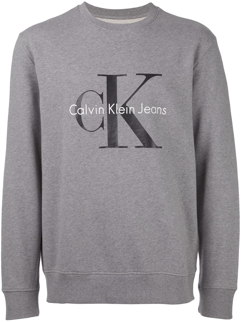 Lyst Calvin Klein Jeans Logo Sweater in Blue for Men