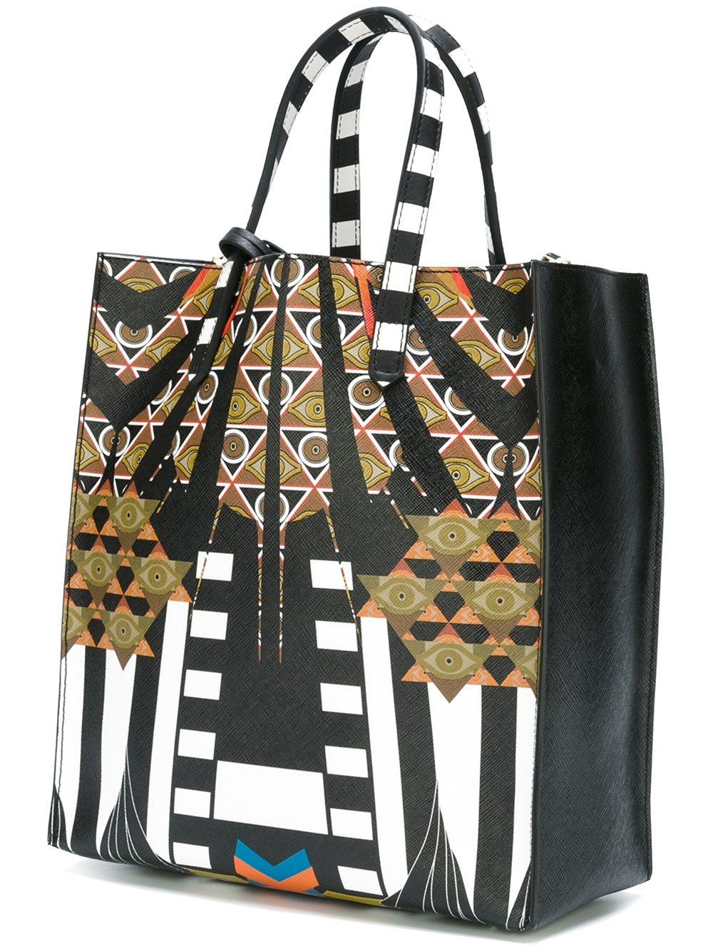 Lyst - Givenchy Art Deco Printed Shoulder Bag