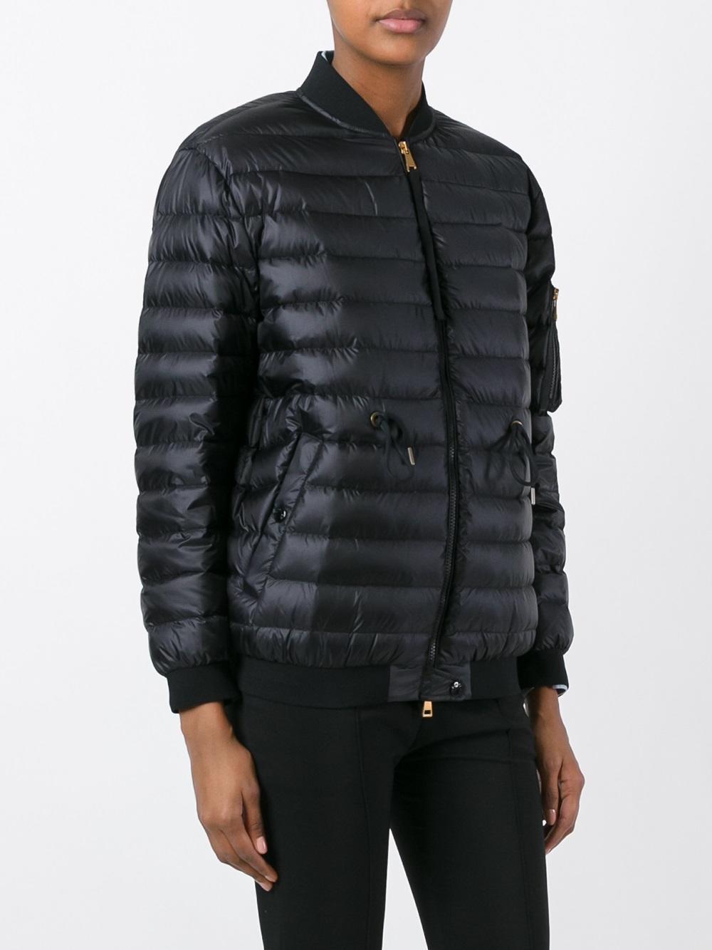moncler black down gaufre jacket moncler black down gaufre jacket