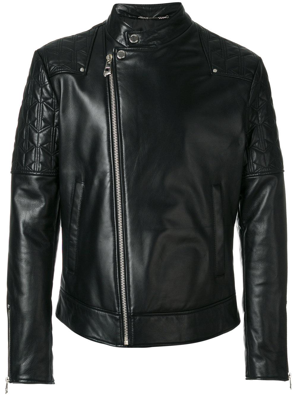 Lyst Versace Leather iJacketi in Black for Men