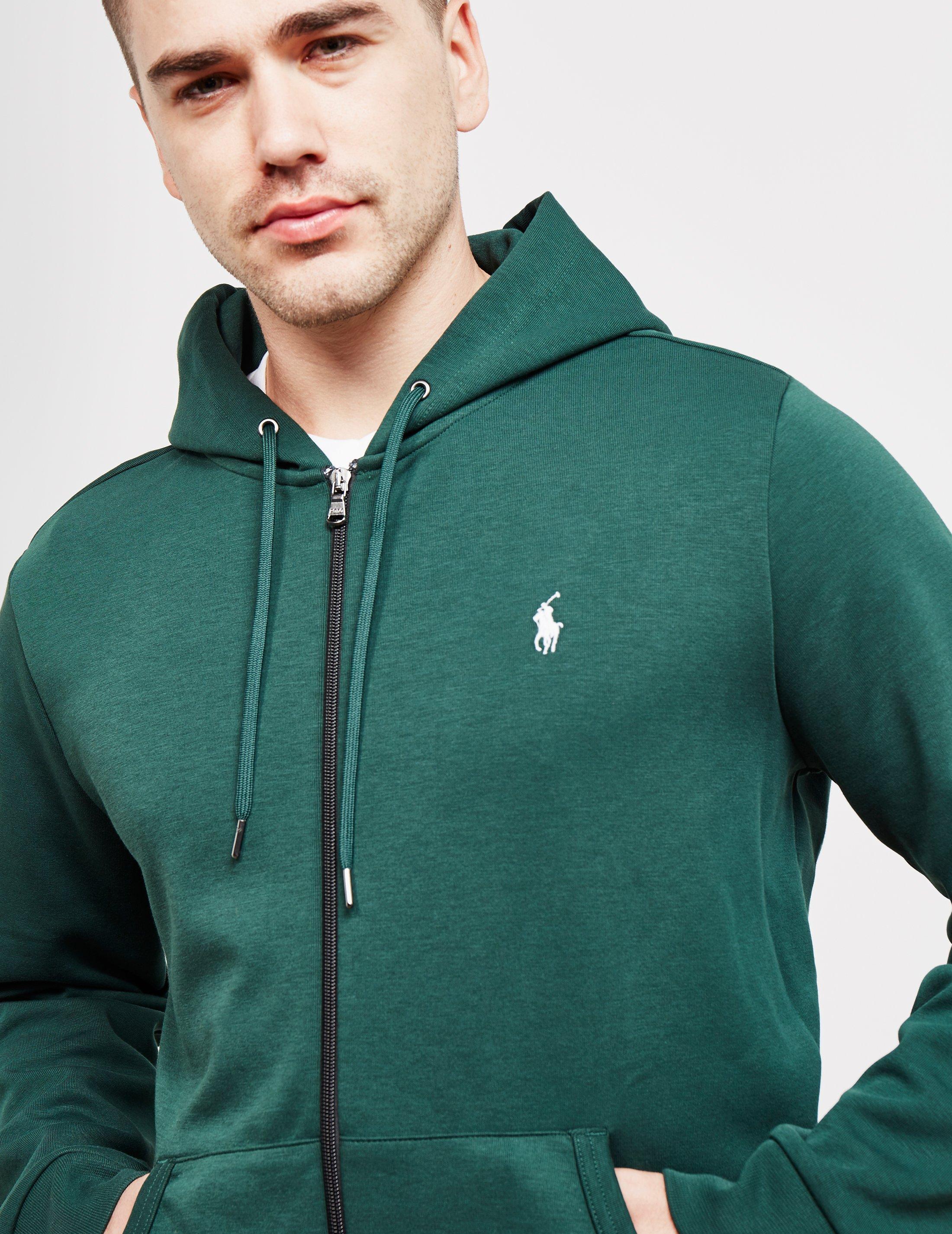 Polo Ralph Lauren Mens Tech Fleece Full Zip Hoodie Green in Green for Men - Lyst
