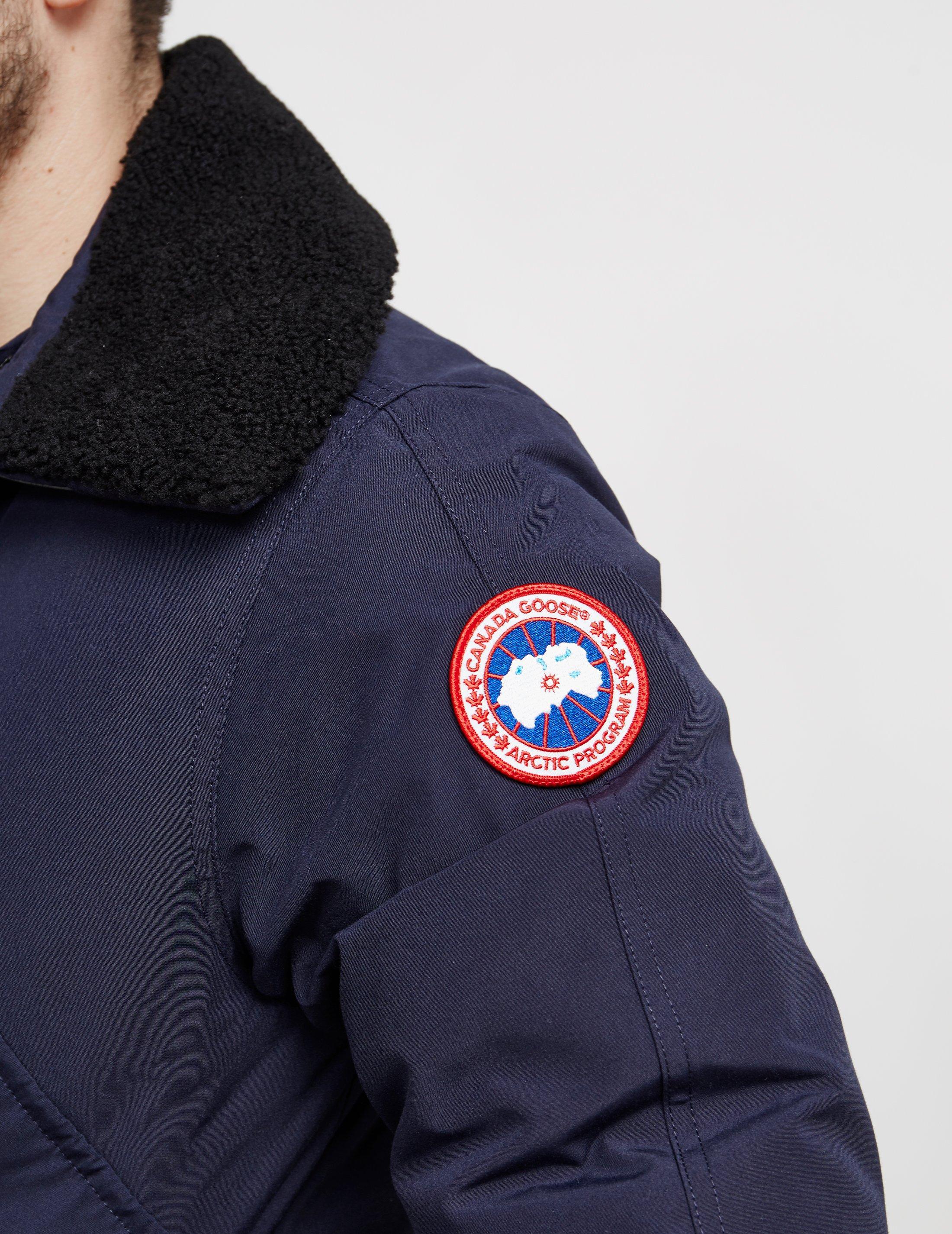 Lyst - Canada Goose Mens Bromley Padded Bomber Jacket - Online ...