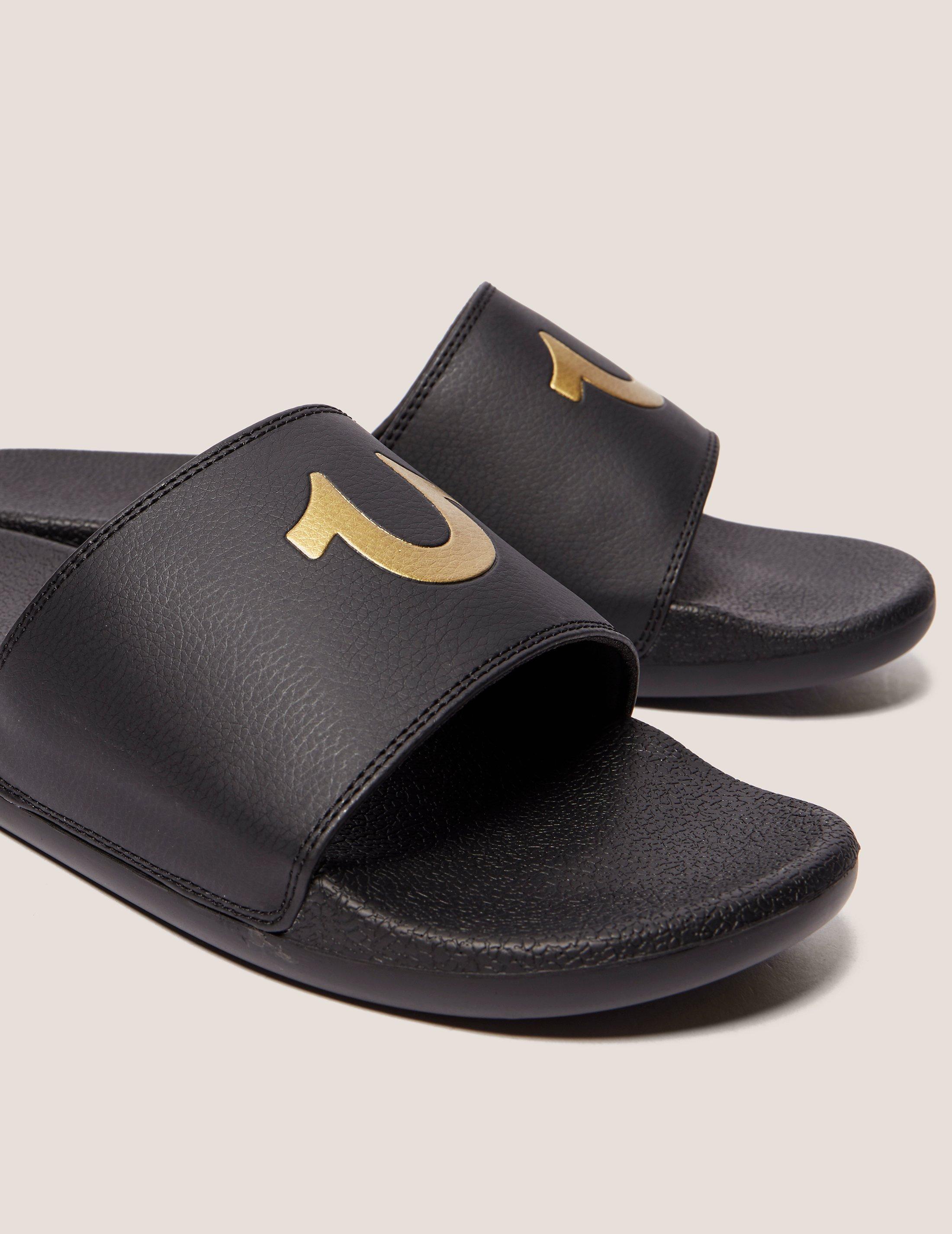 true religion flip flops mens