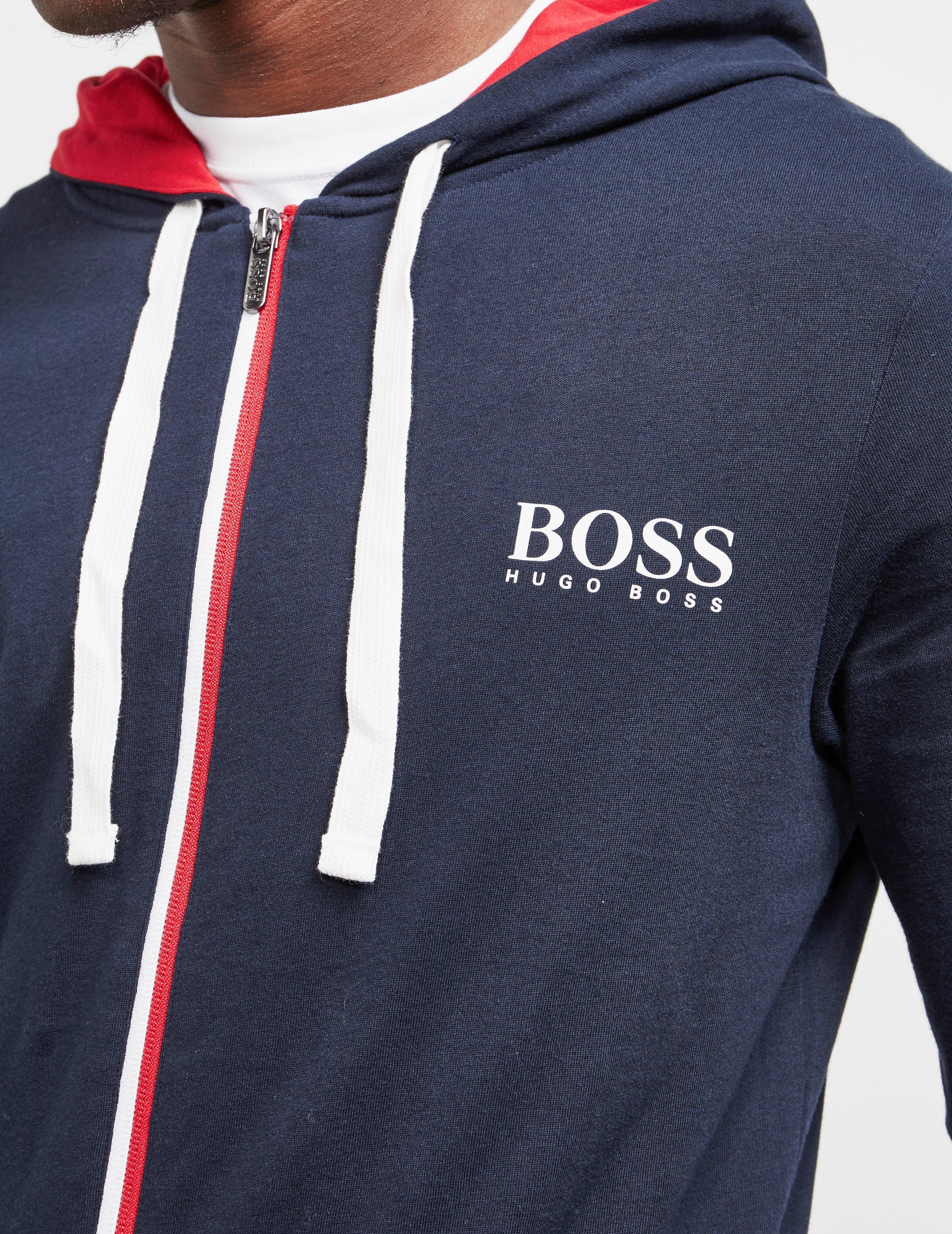 boss authentic full zip hoodie