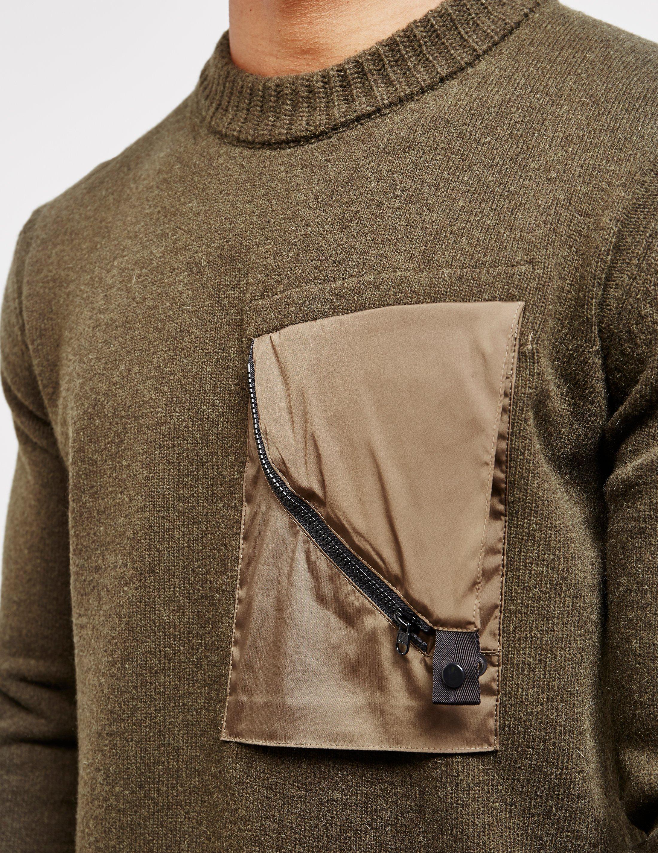 cp company olive jumper