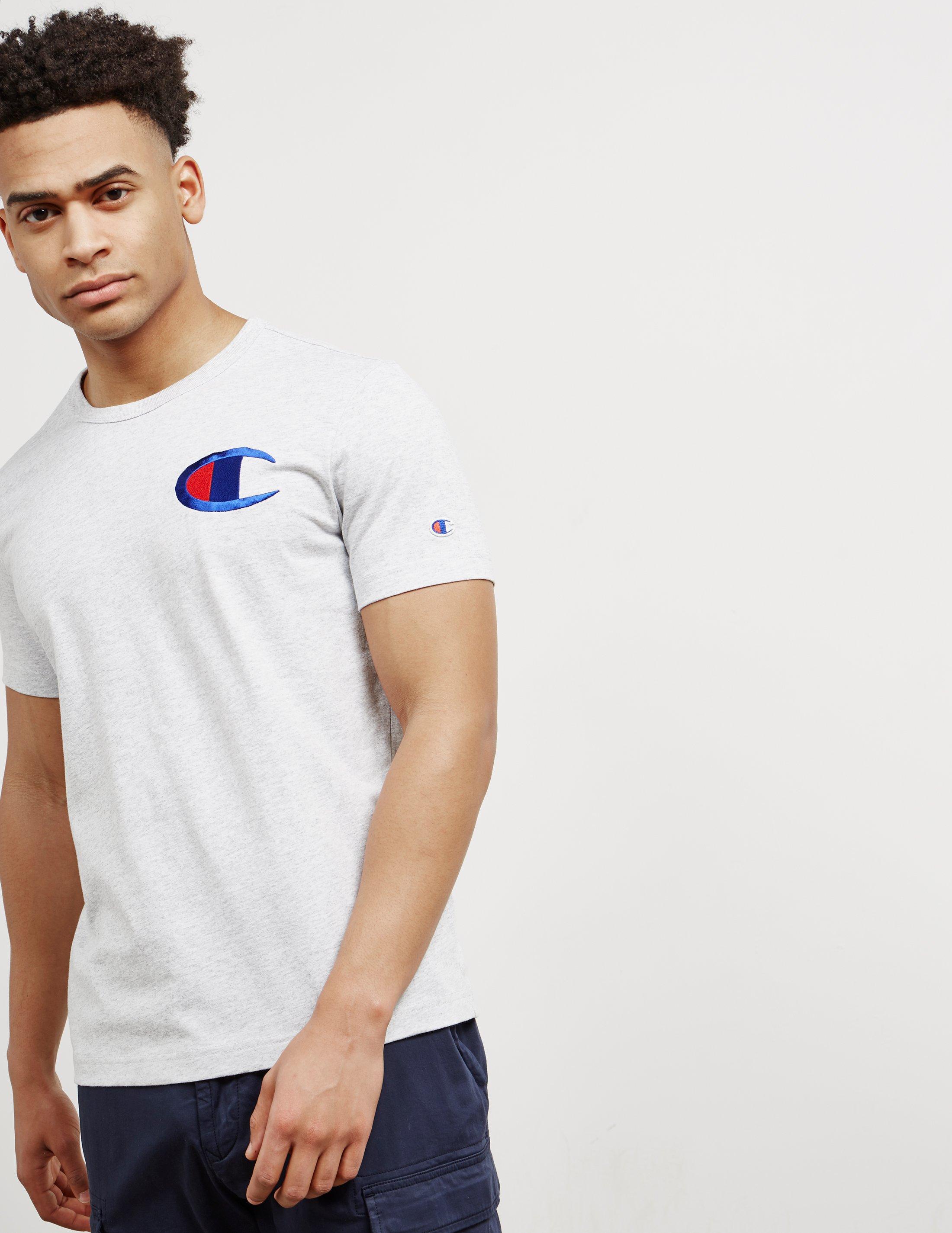 champion white t shirt mens