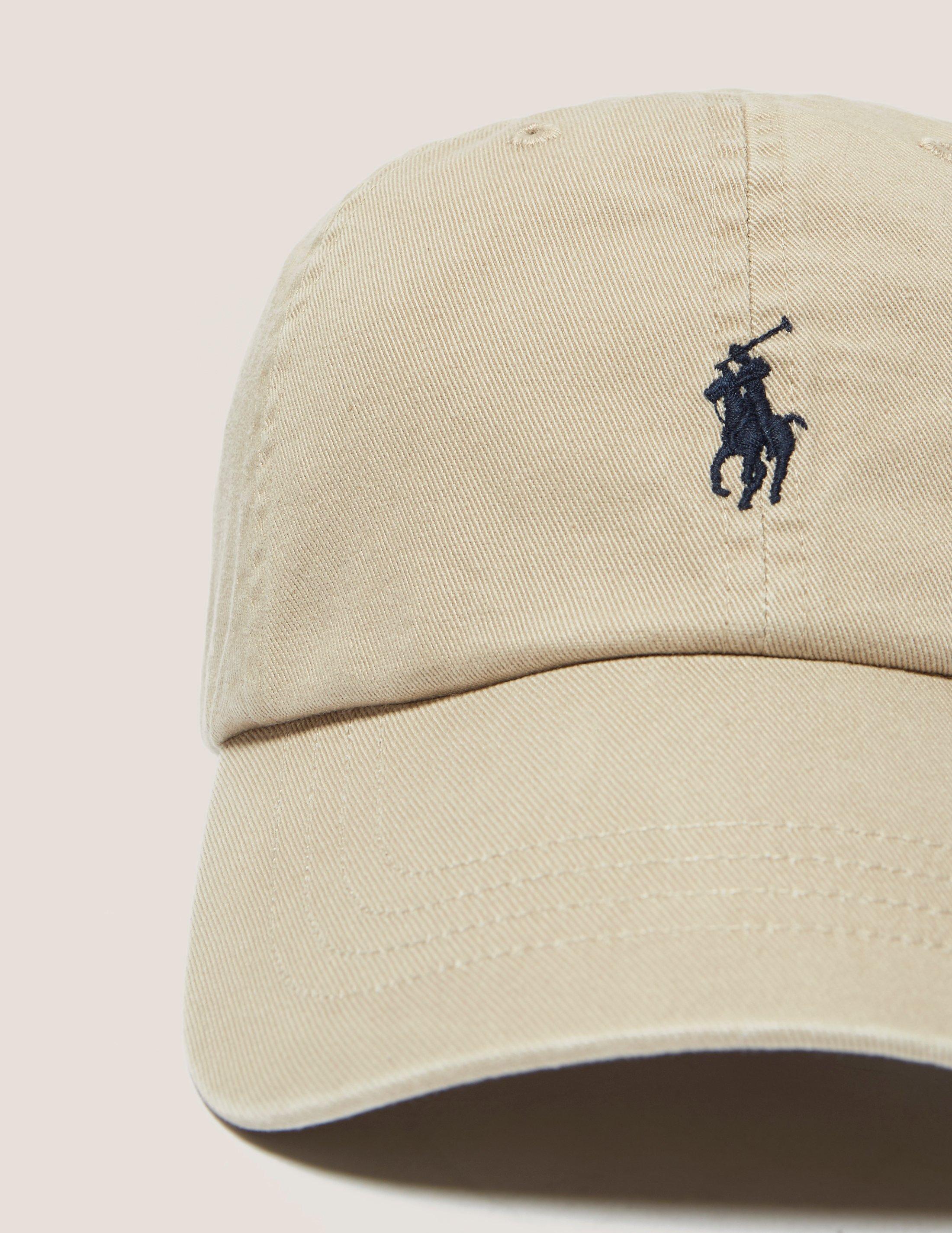 beige ralph lauren cap