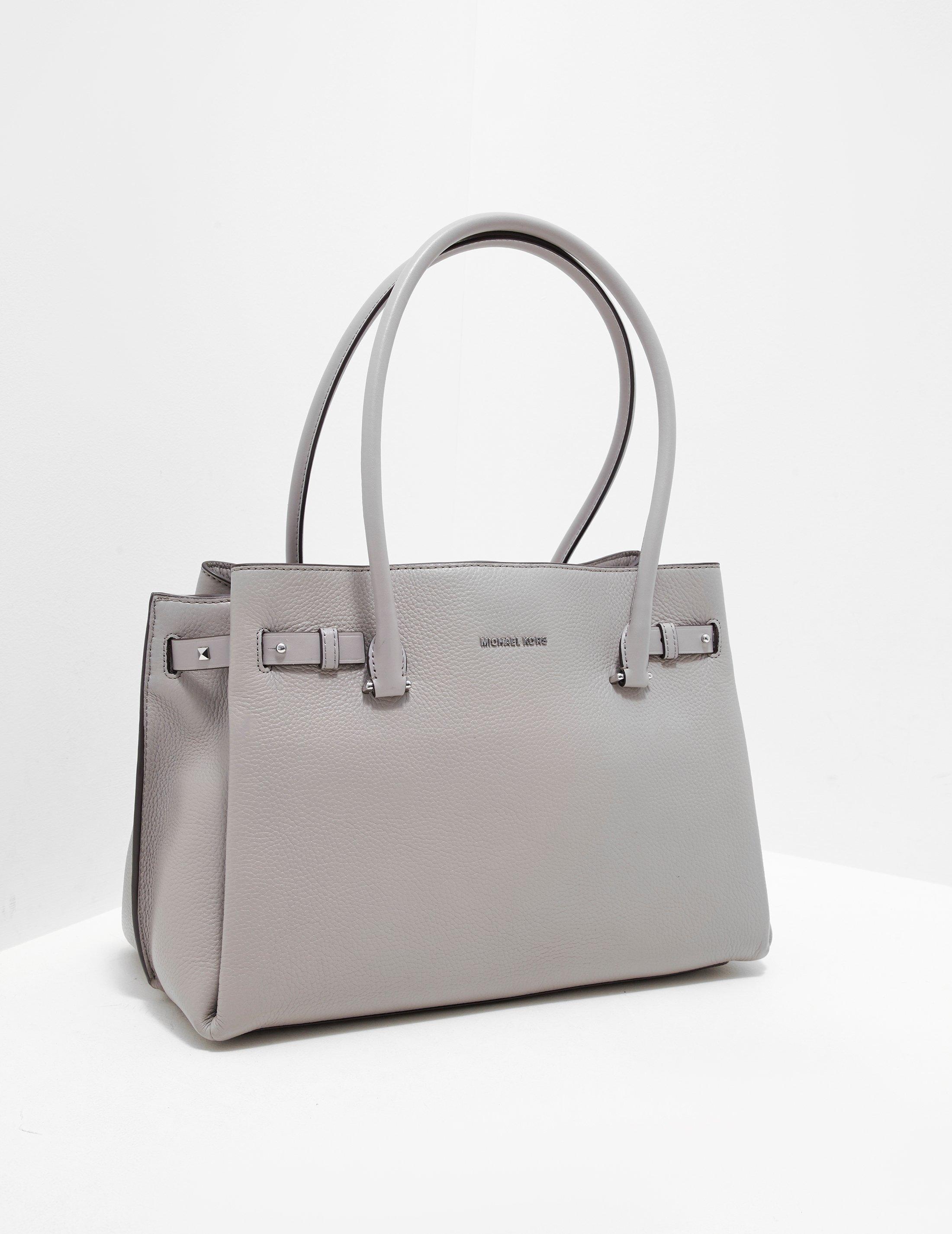 Lyst Michael Kors Womens Addison Tote Bag Online Exclusive Grey View Fullscreen