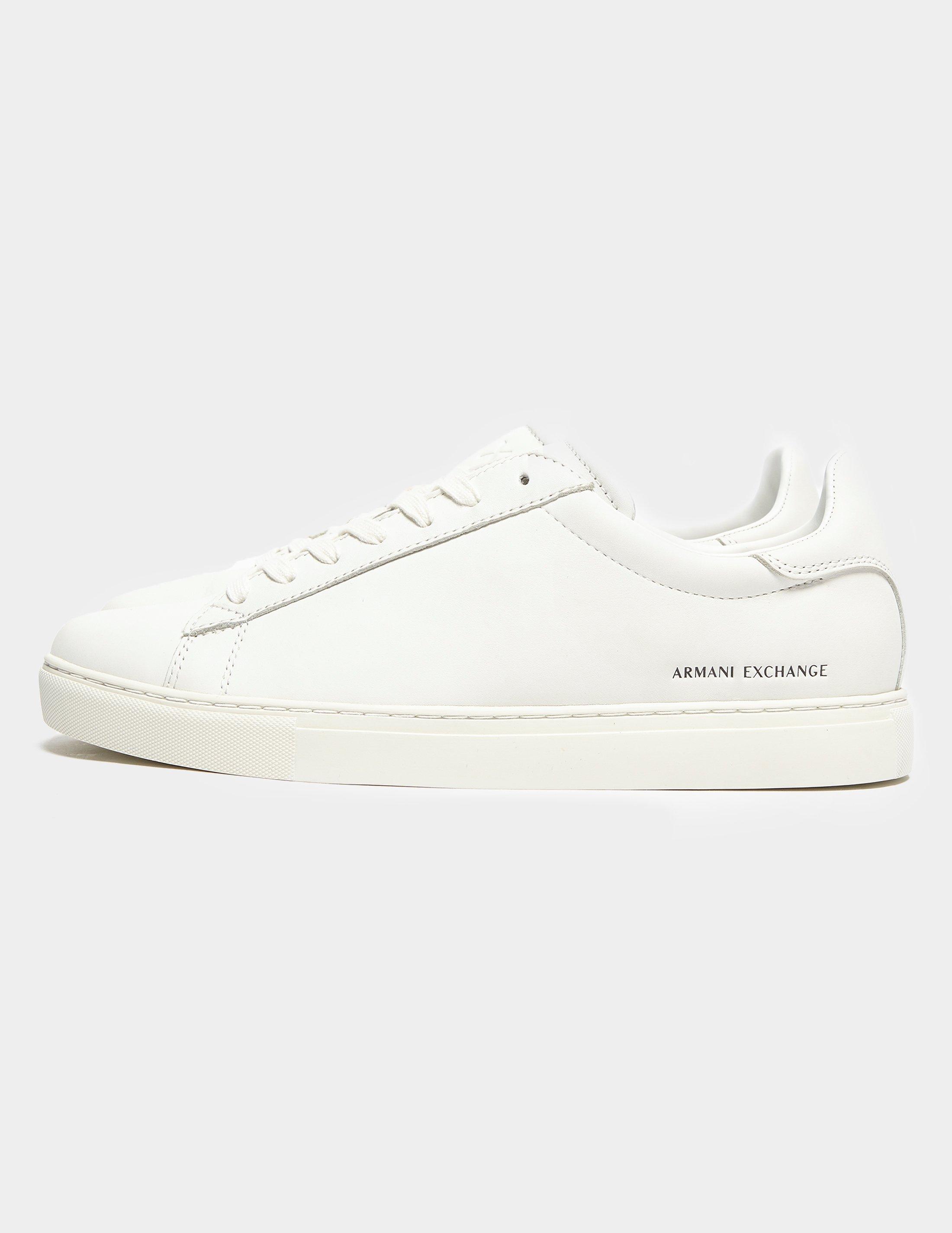 Armani Exchange Tennis Shoes White in White for Men Save 1 Lyst