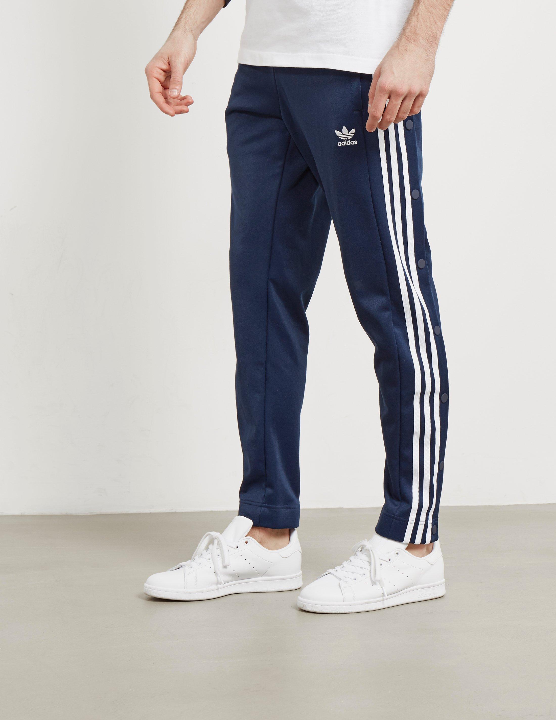 Lyst - Adidas Originals Mens Adibreak Snap Track Pants Navy Blue in