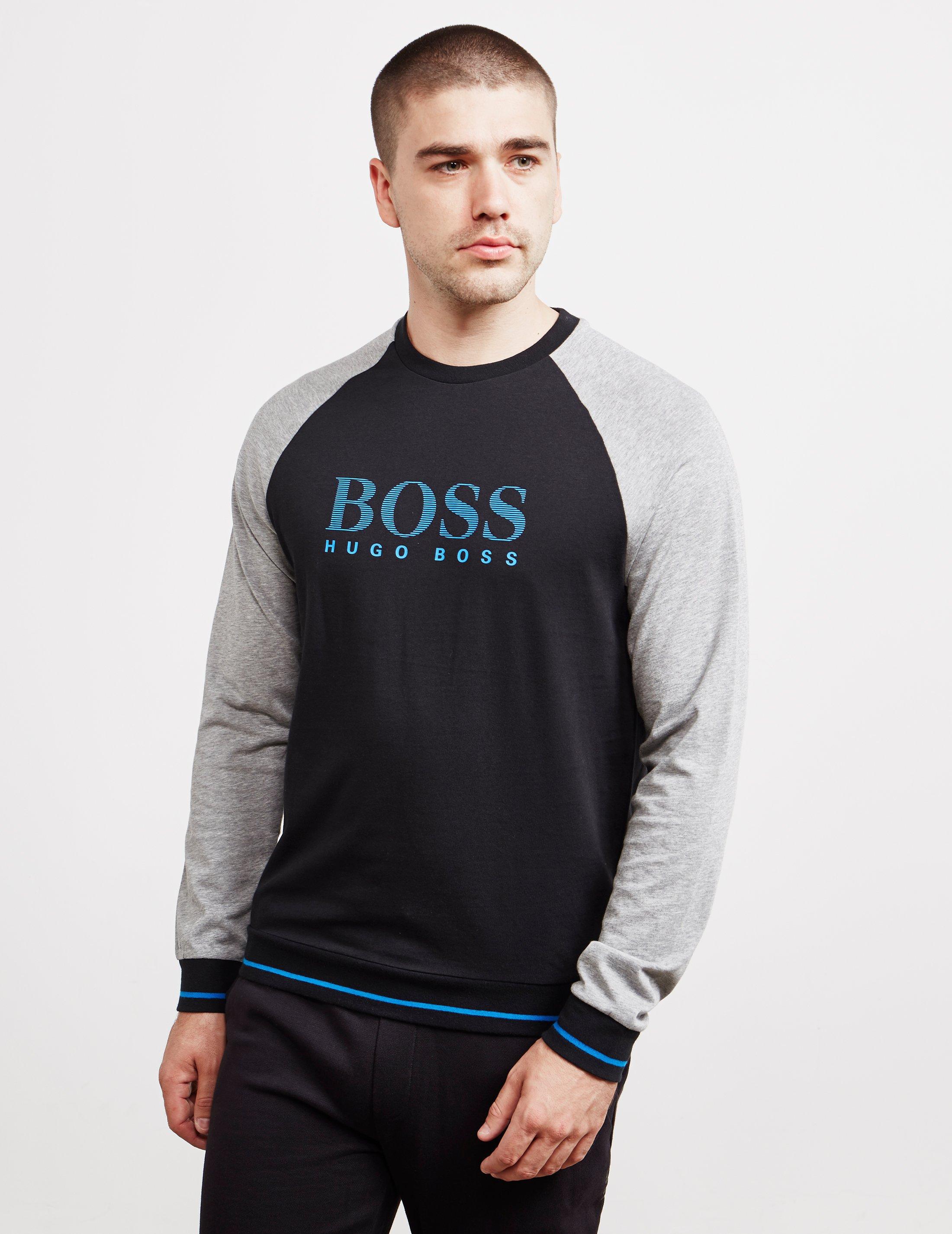 boss authentic crew sweatshirt