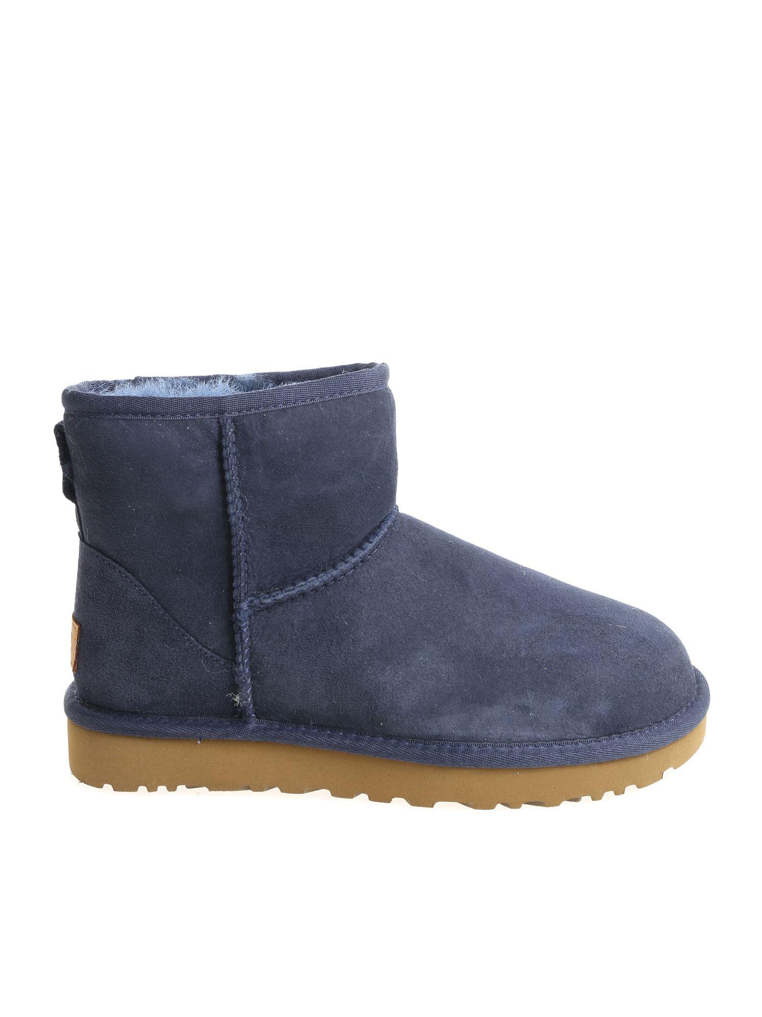 navy mini ugg boots