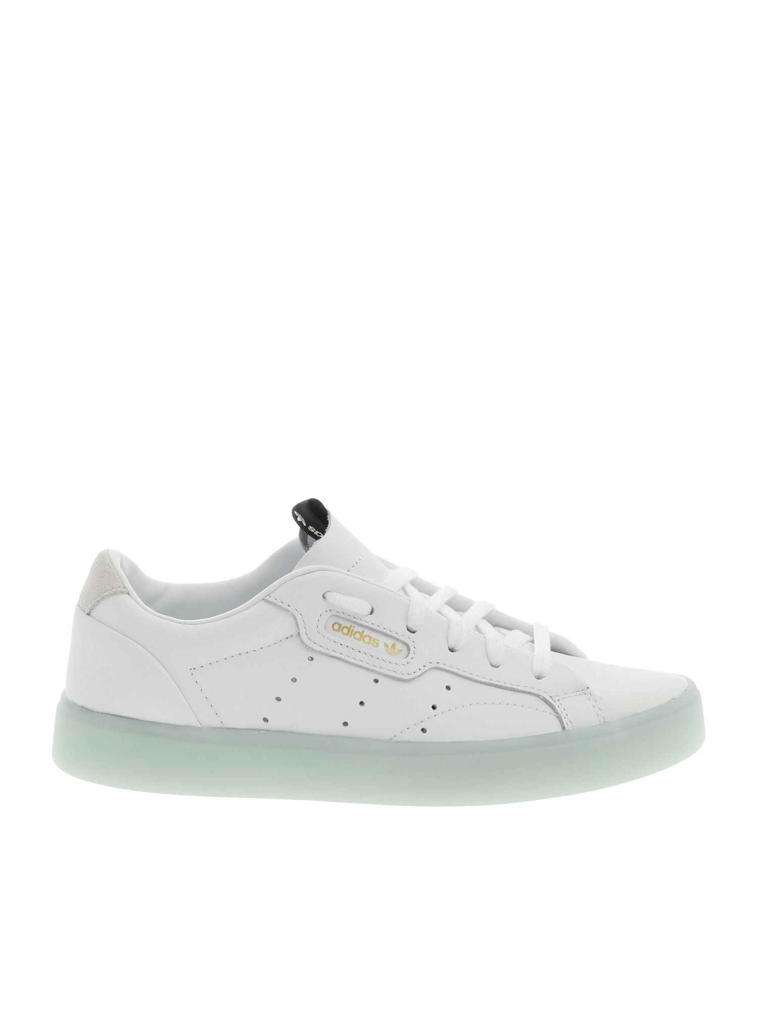 adidas Originals Sleek Sneakers In White in White - Lyst