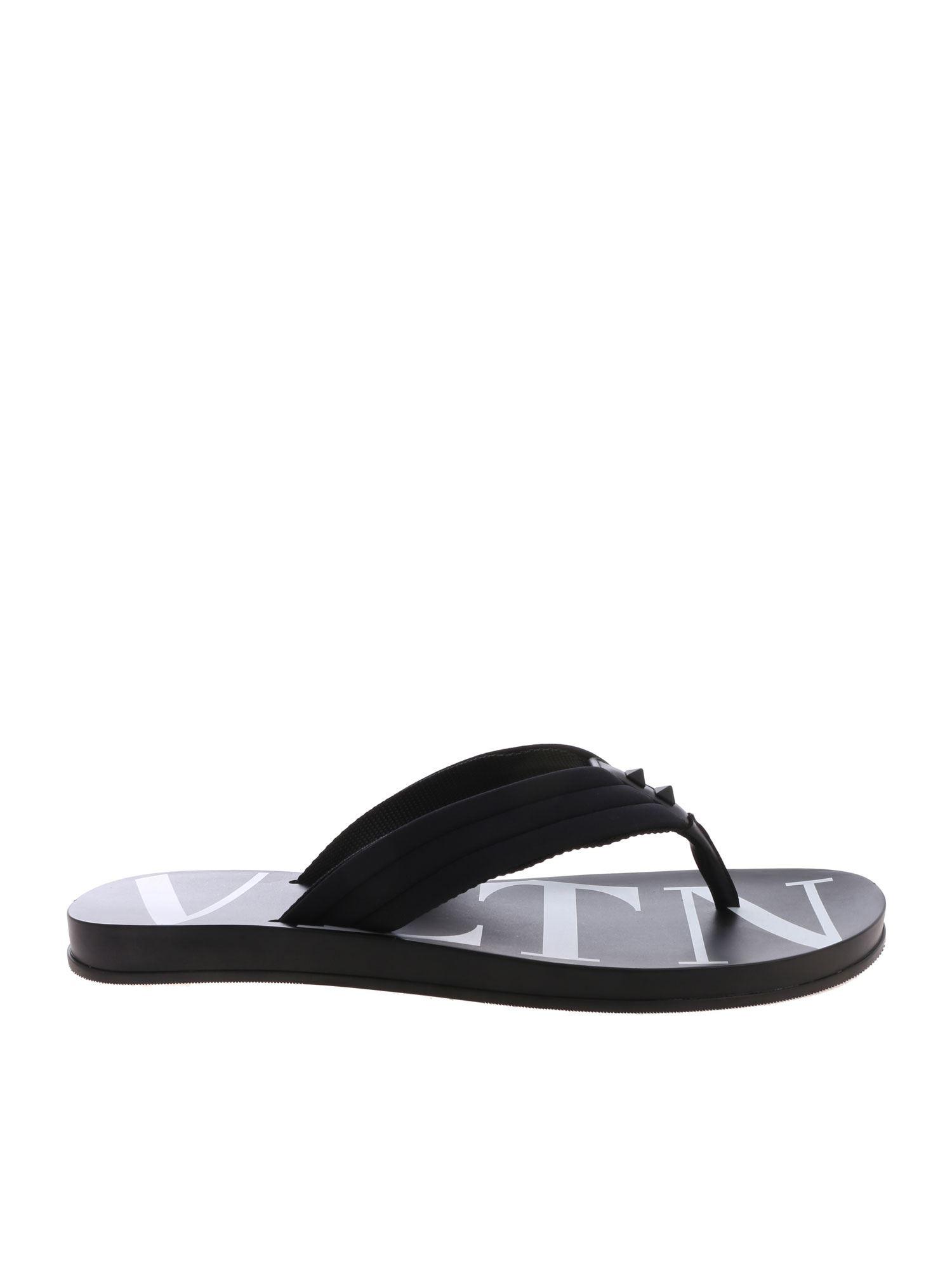 valentino flip flops men's