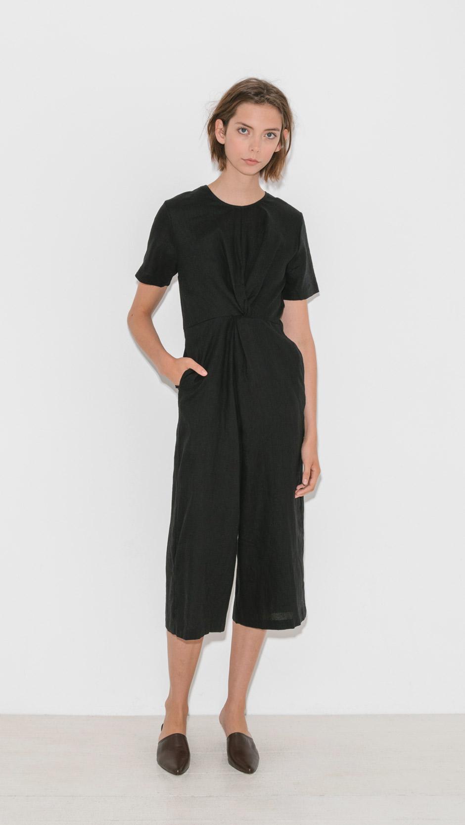 Shaina Mote Verana Jumpsuit In Black Lyst Gallery