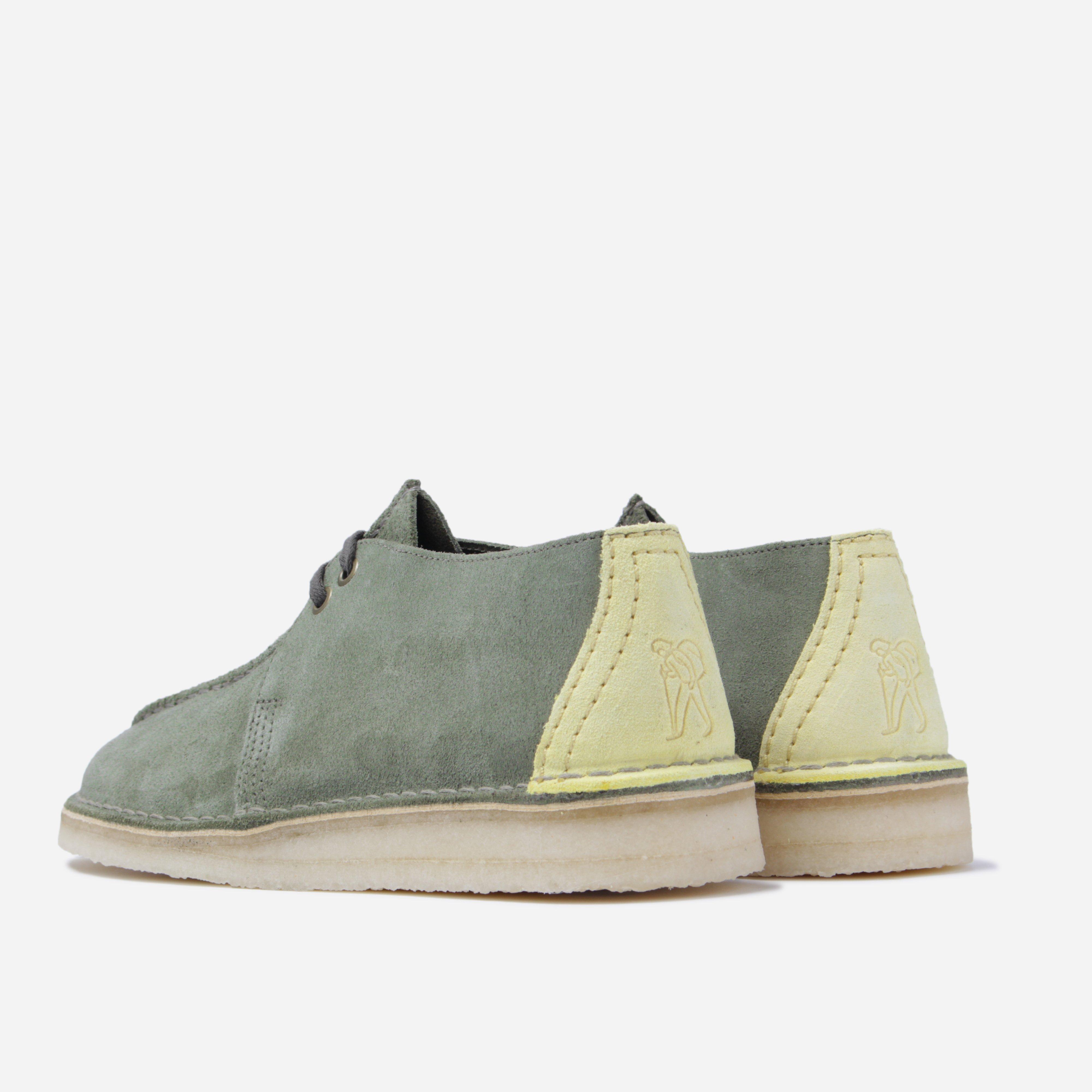 Clarks Desert Trek in Green for Men - Lyst