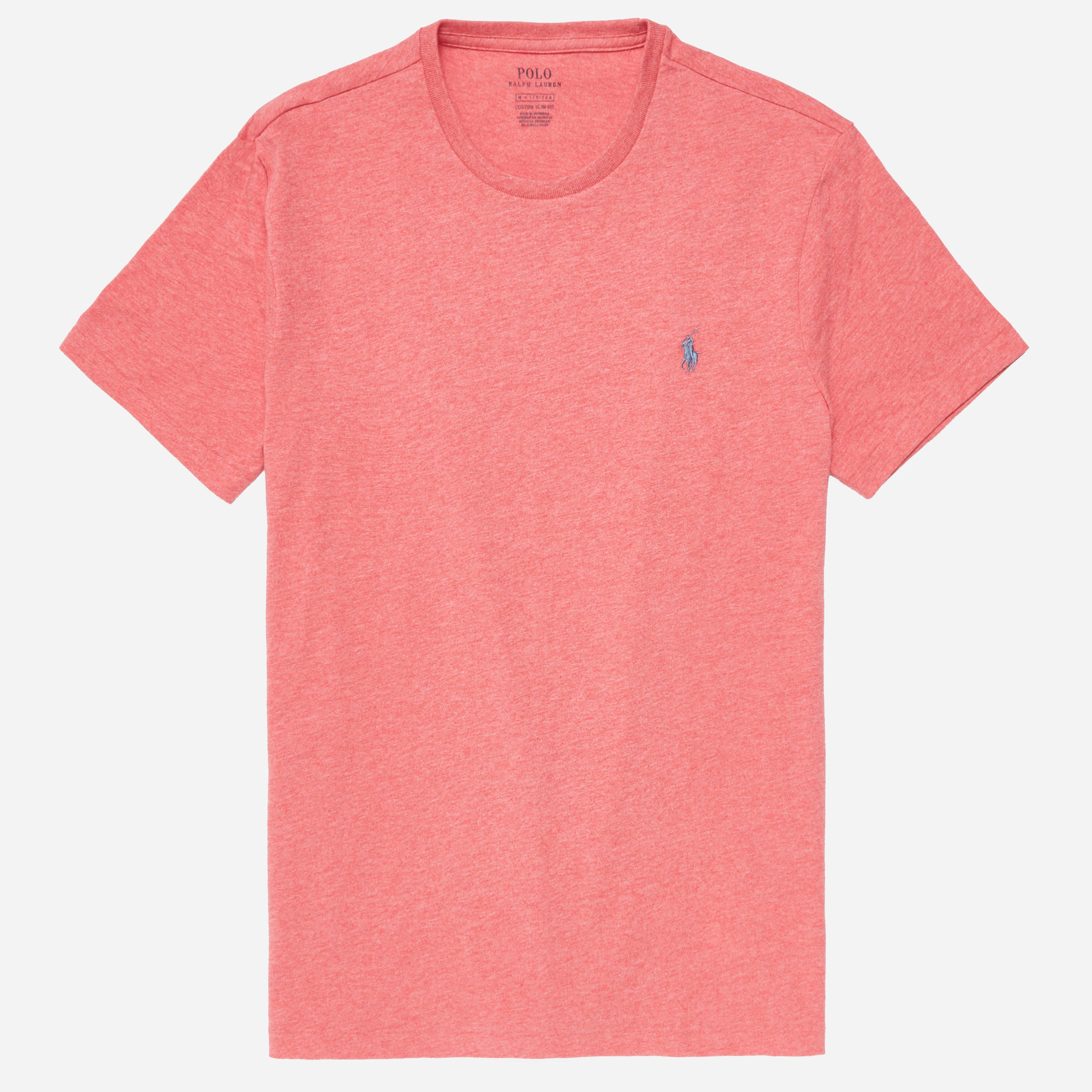 Lyst - Polo Ralph Lauren Custom Slim Fit T-shirt in Pink for Men