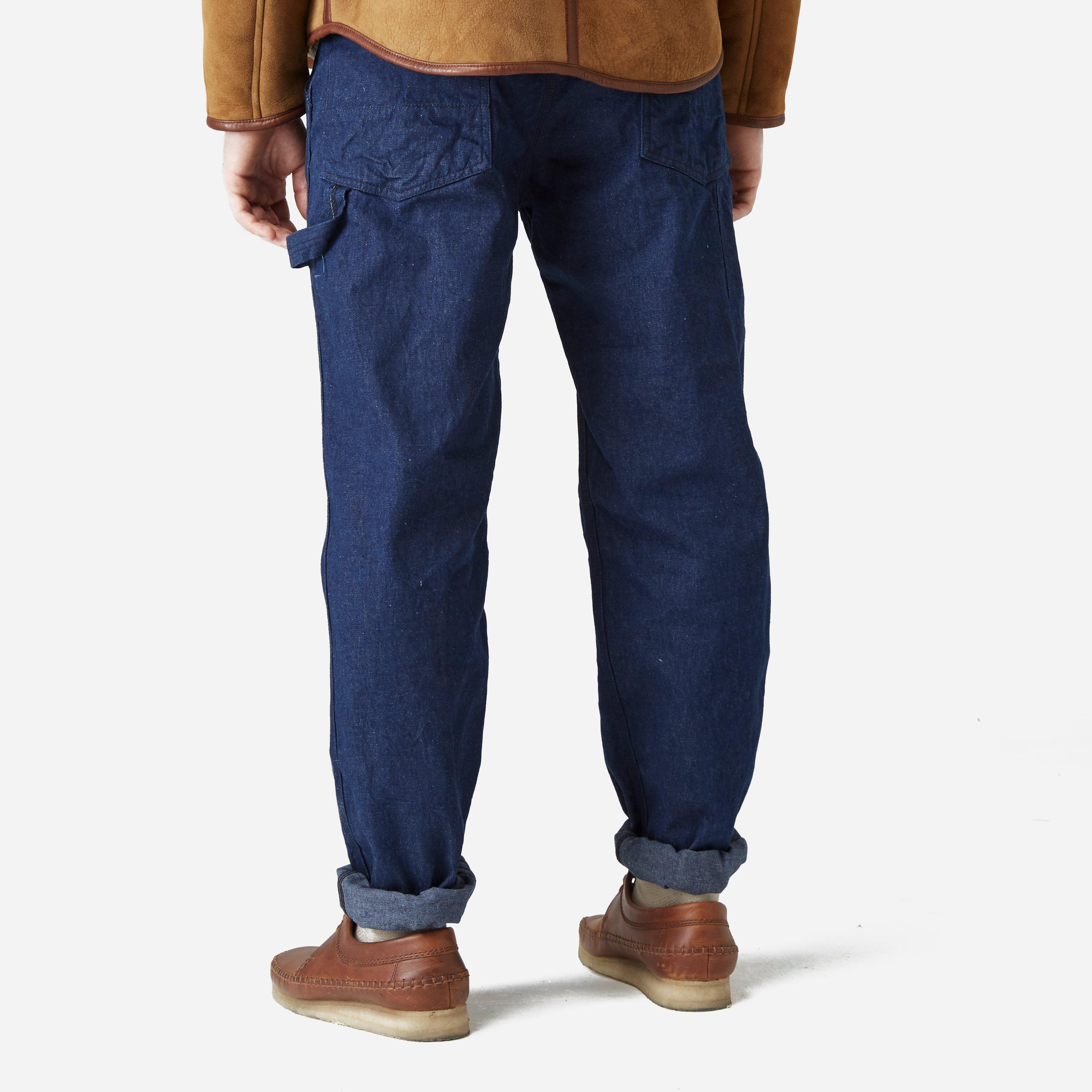 Lyst - Engineered Garments Logger Pant - 11oz Cone Denim in Blue for Men