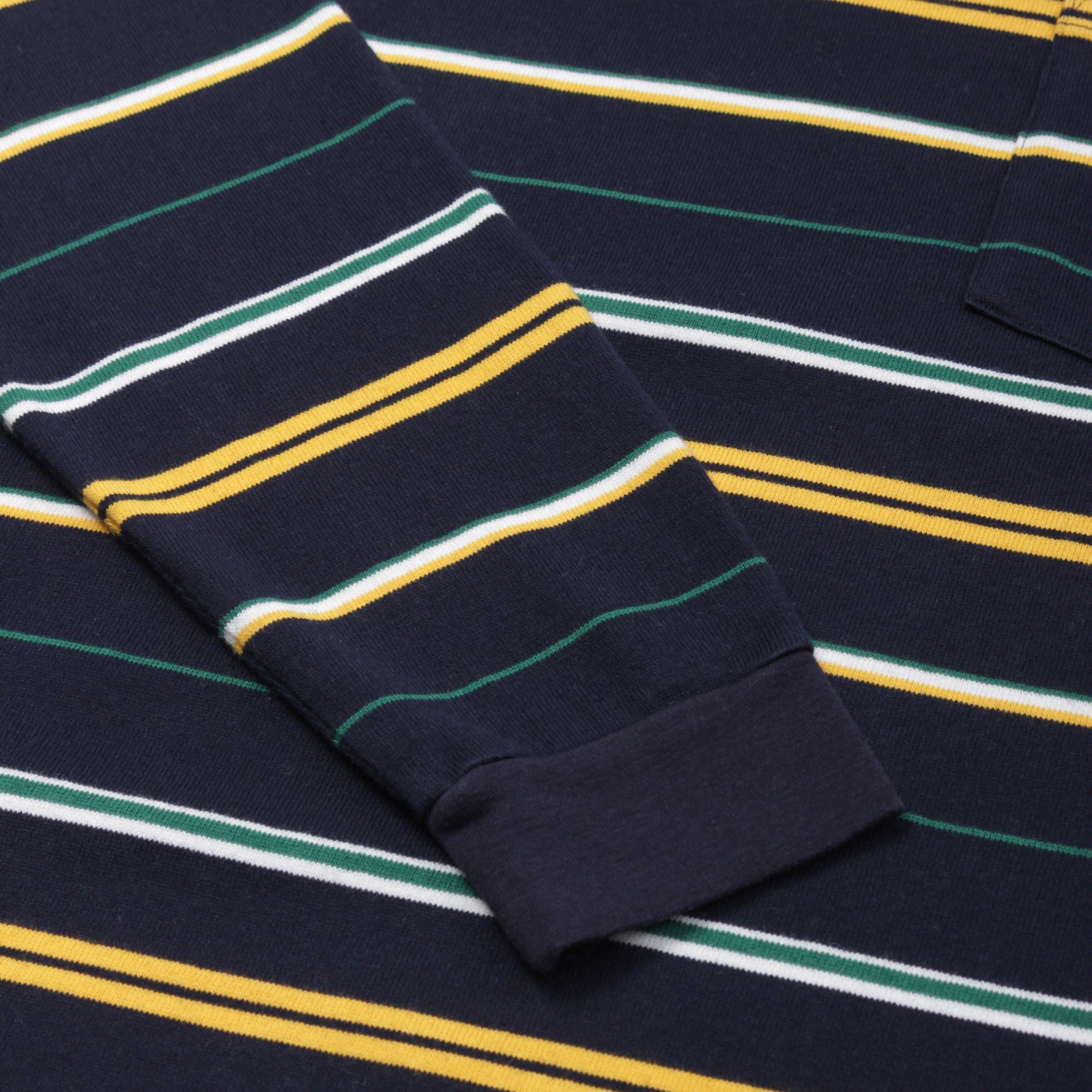 Beams Plus Border Stripe Long Sleeve Pocket T-shirt in Blue for Men - Lyst