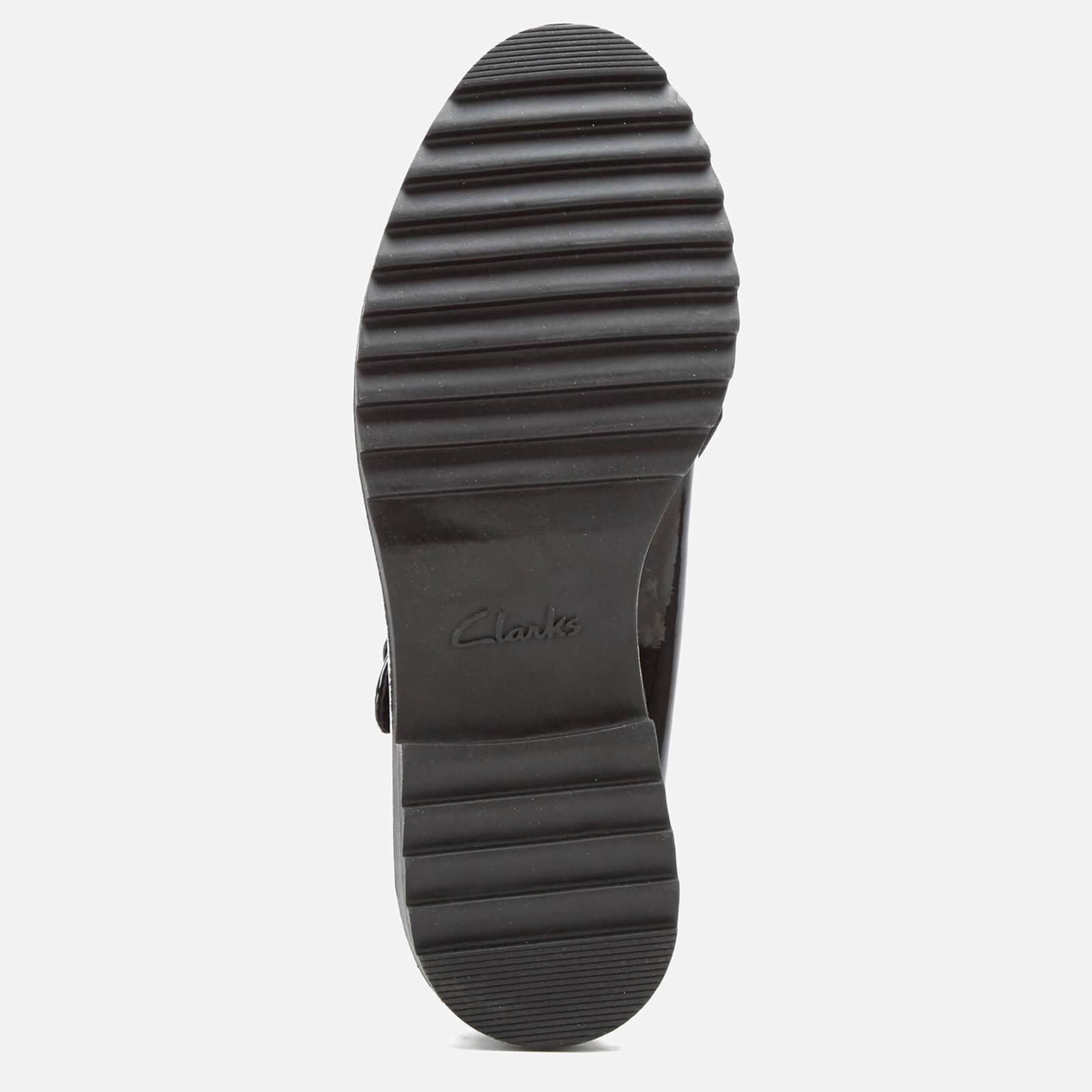 clarks griffin mia black leather